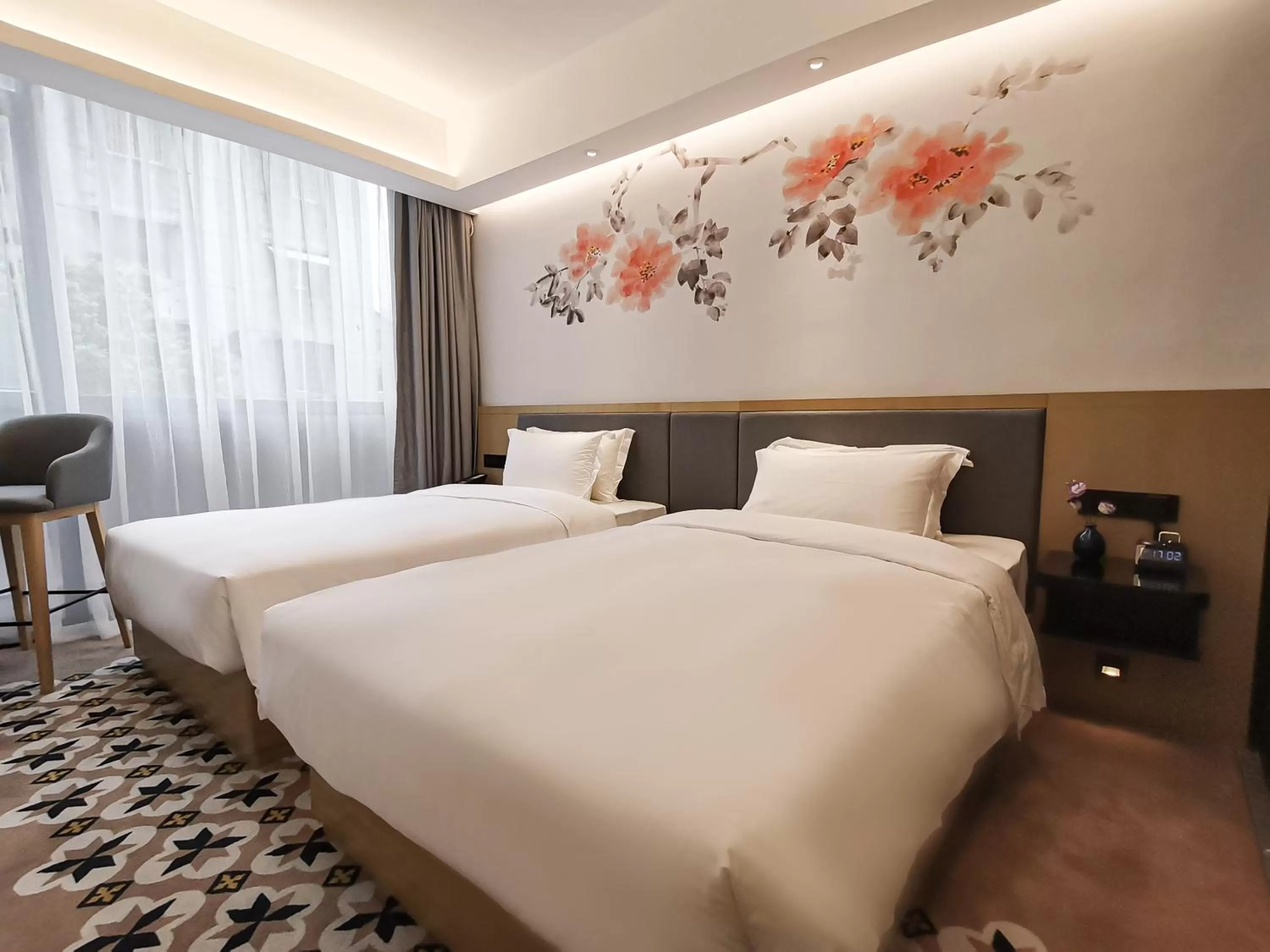 View (from property/room), Bed in Paco Hotel BeiJing Road Metro Guangzhou