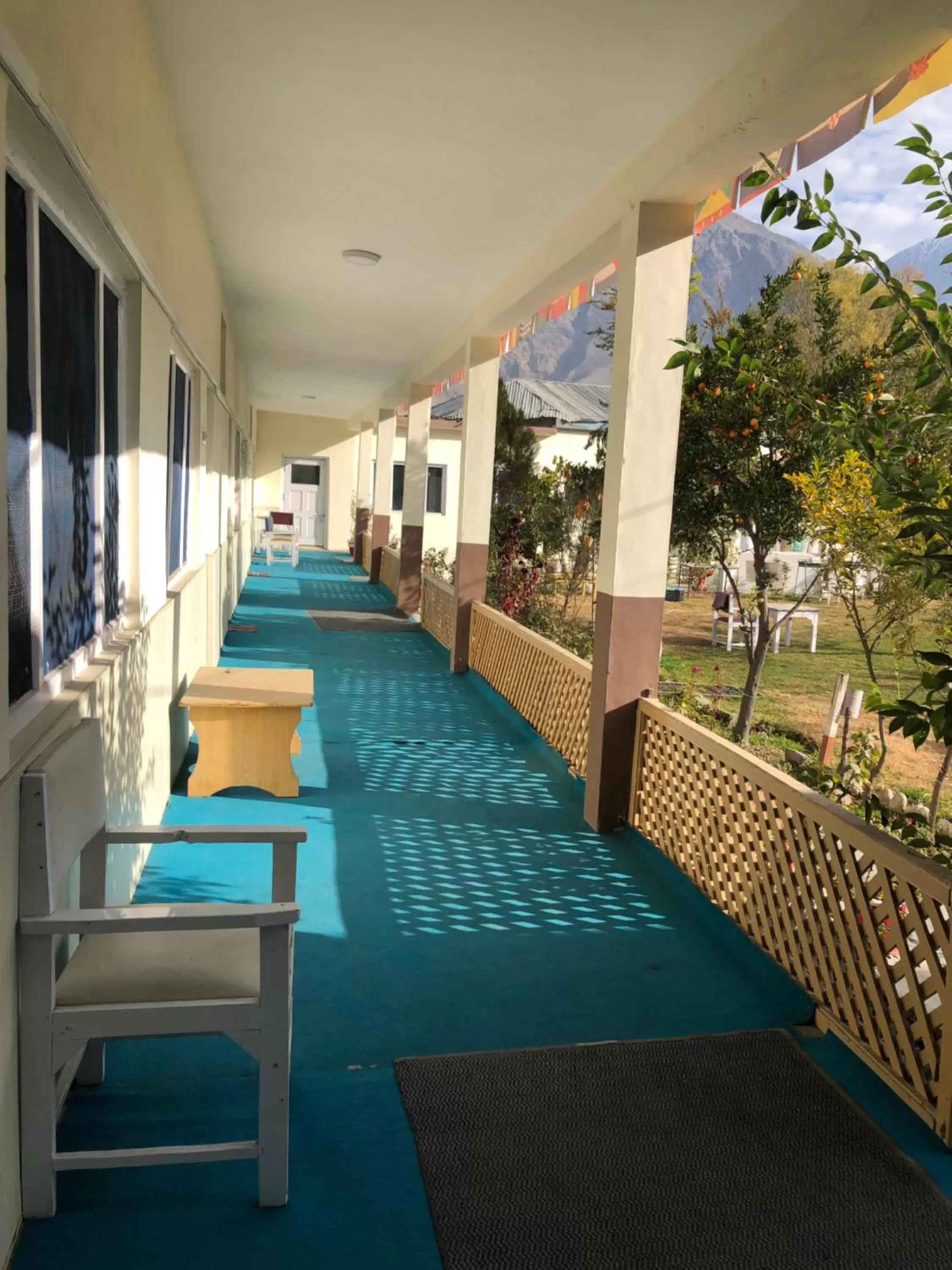 Patio in Madina Hotel 2