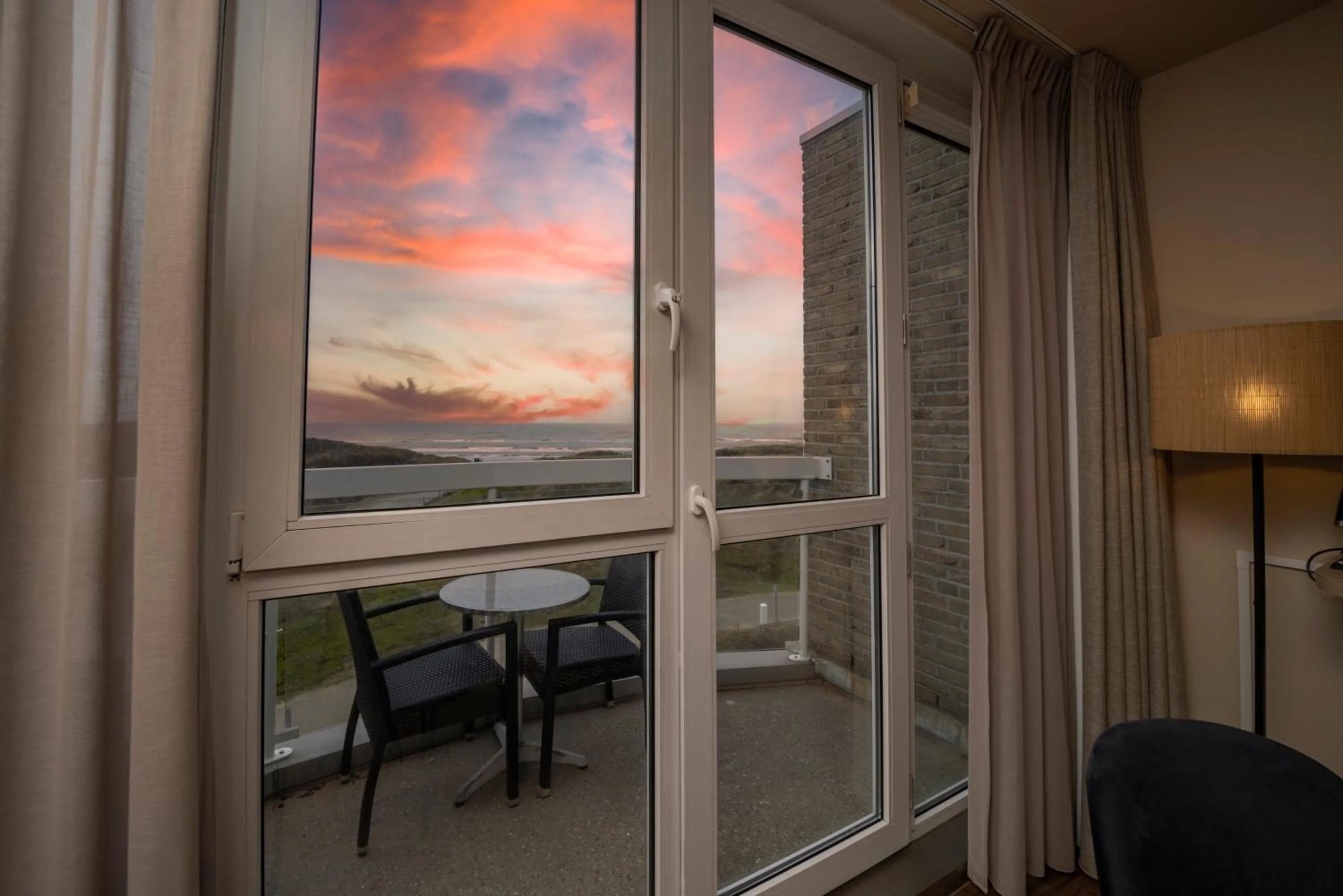 Balcony/Terrace in Fletcher Hotel Restaurant Zeeduin