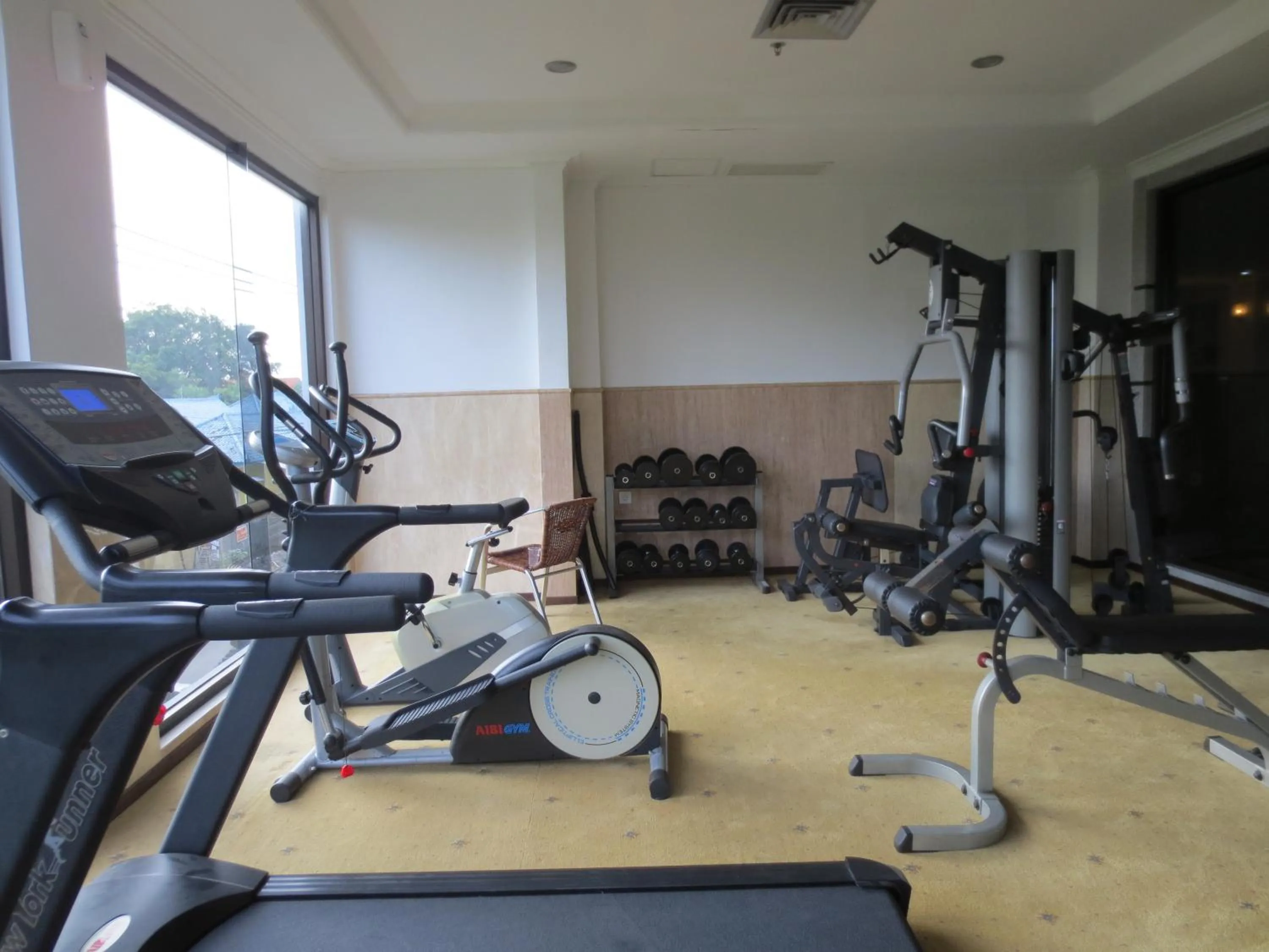 Fitness centre/facilities in Bali Paradise City Hotel
