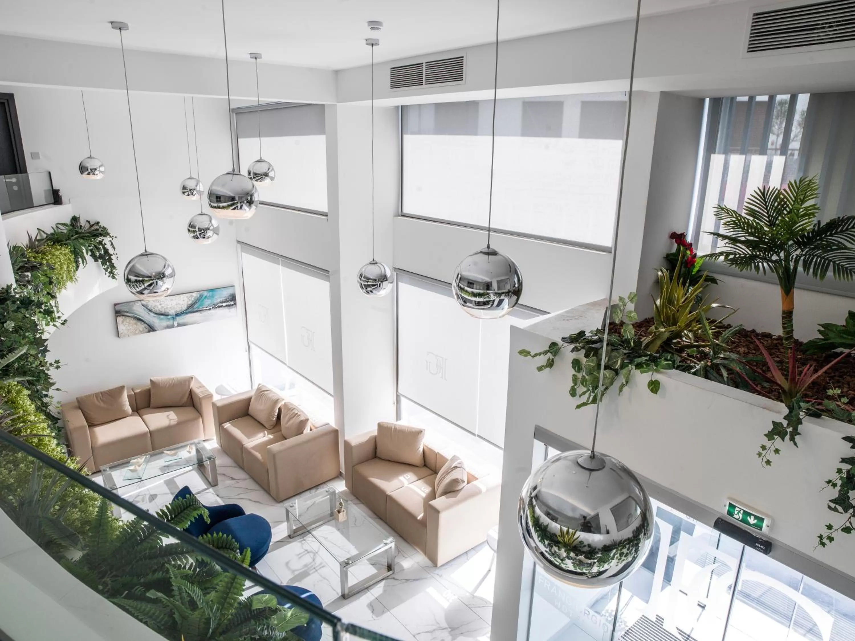 Lobby or reception in Frangiorgio Hotel