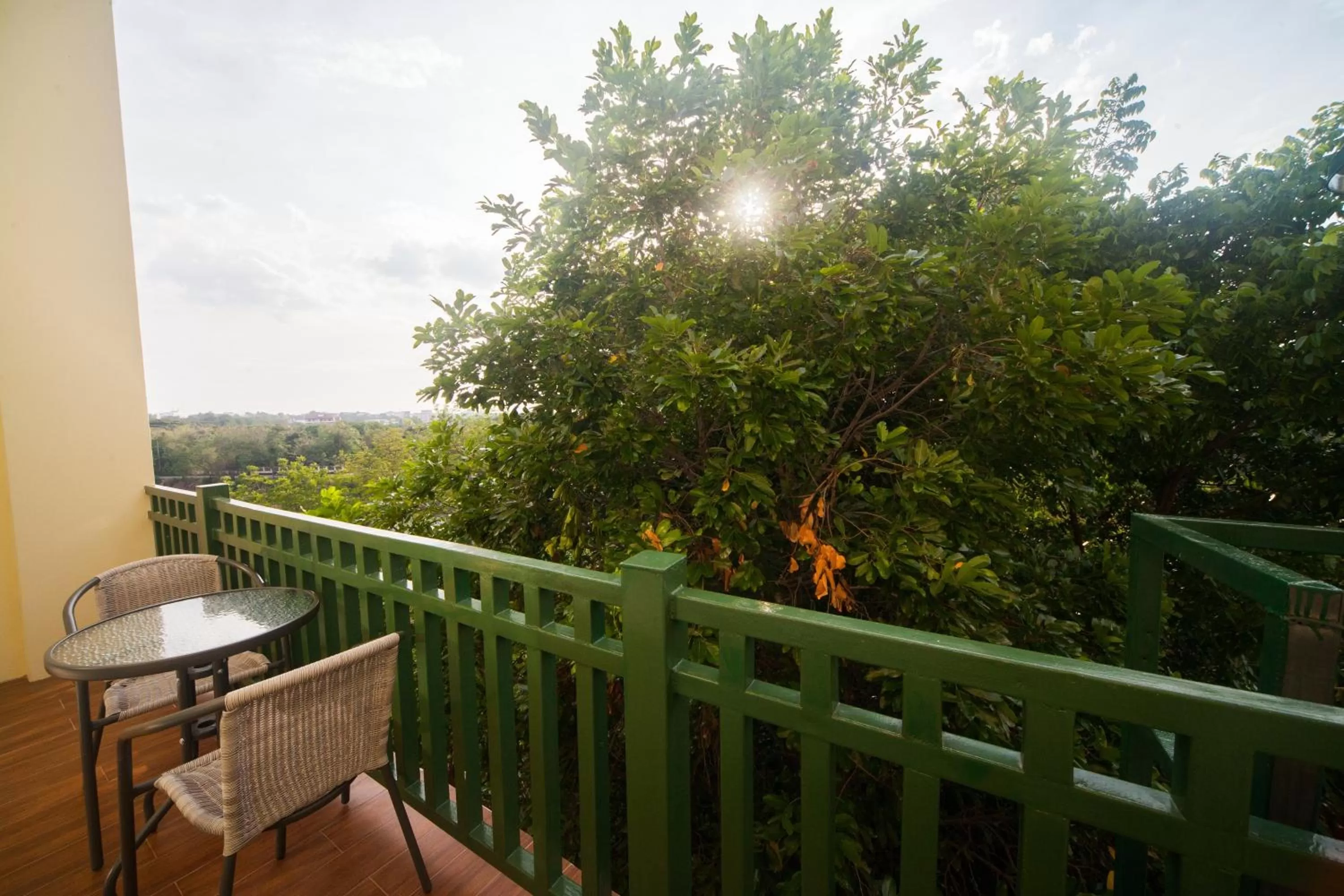 Balcony/Terrace in Anchan Laguna Hotel โรงแรมอัญชันลากูน่า