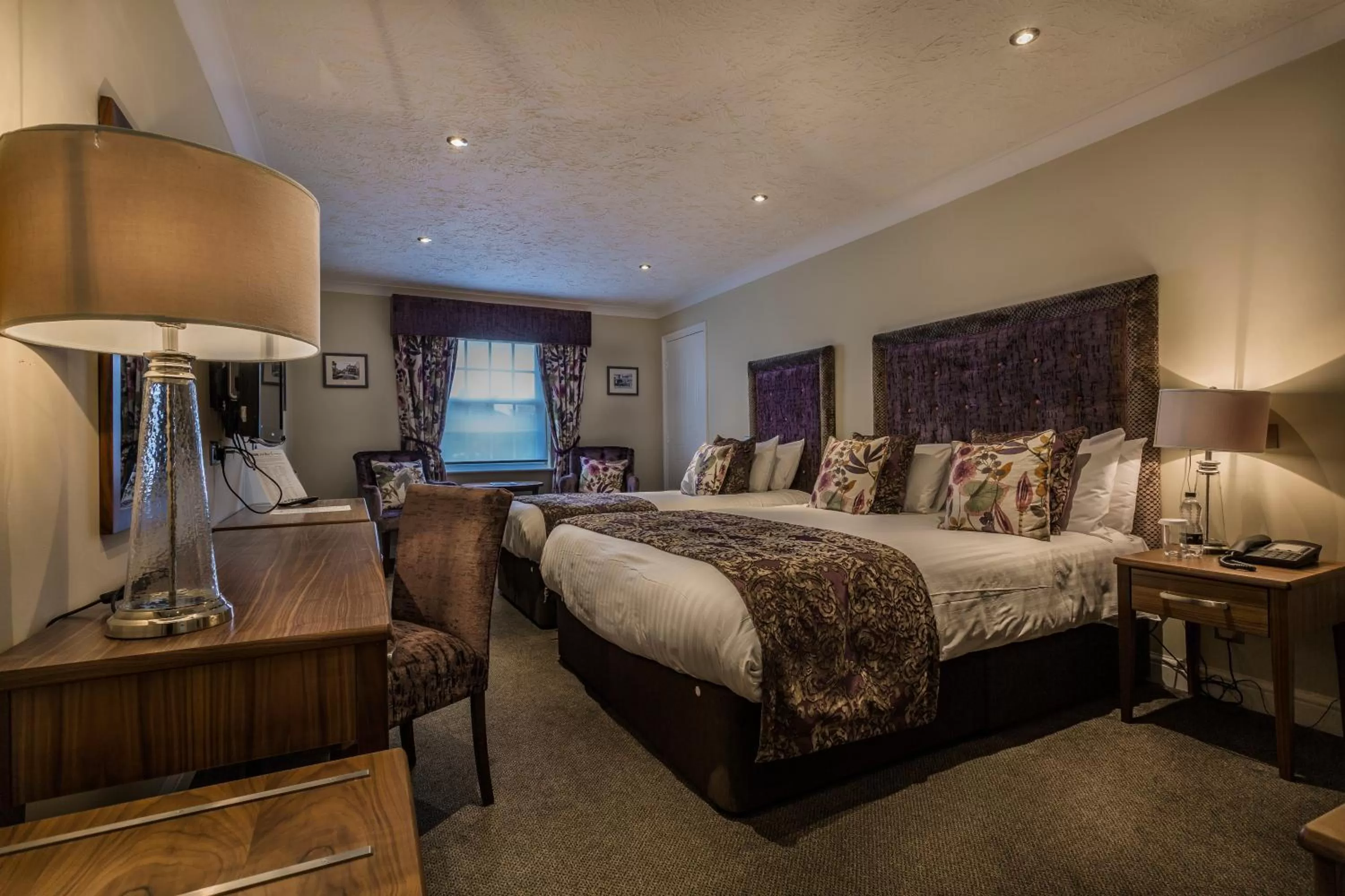 Bedroom, Bed in The Admiral Rodney Hotel, Horncastle, Lincolnshire - The Coaching Inn Group