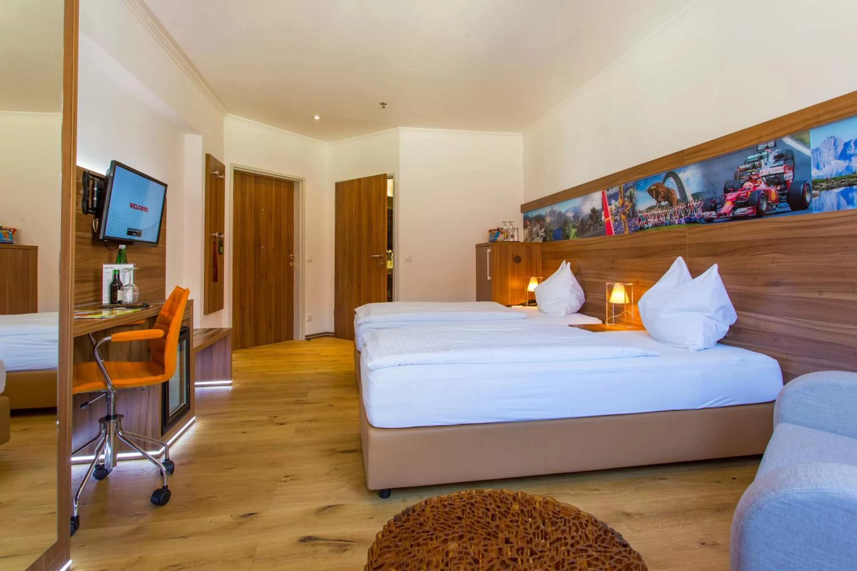 Bed in Hotel Kongress