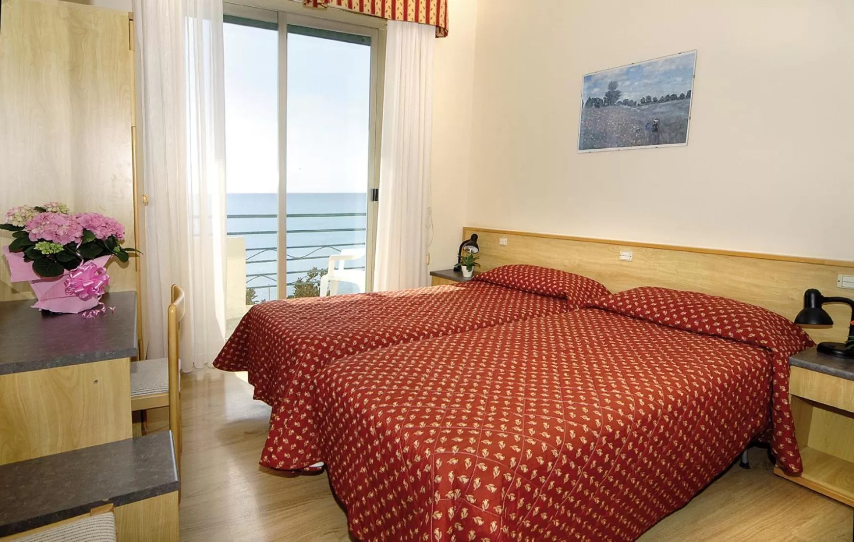 Bed in Albergo Savoia