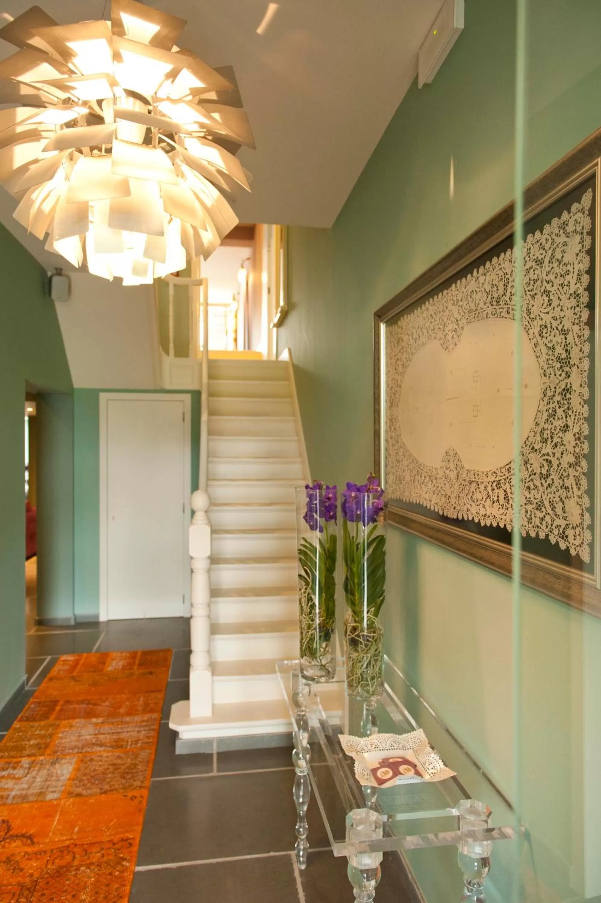 Lobby or reception in B&B Saint-Georges -Located in the city centre of Bruges-