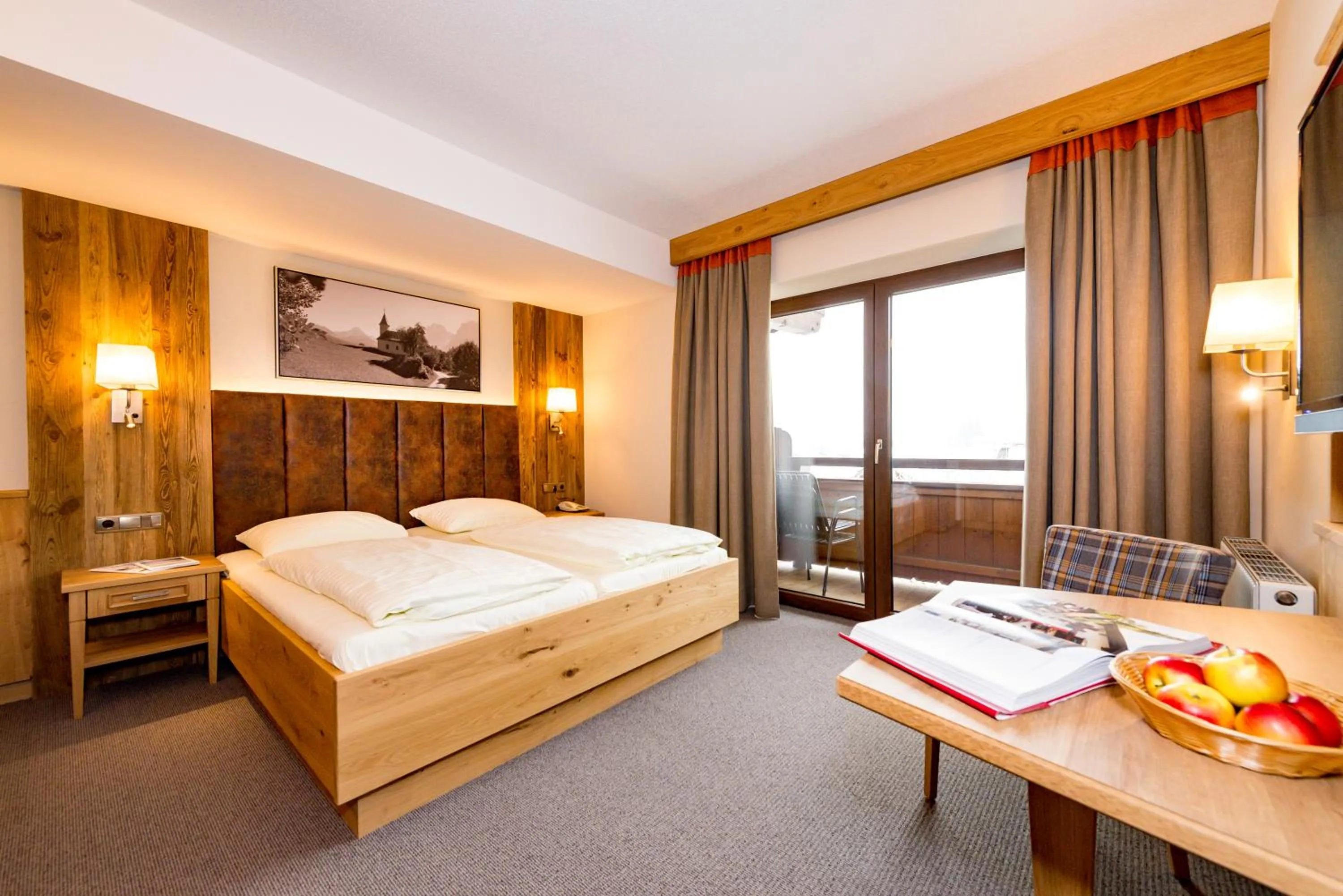 Photo of the whole room, Bed in Gasthaus Hotel Oberwirt