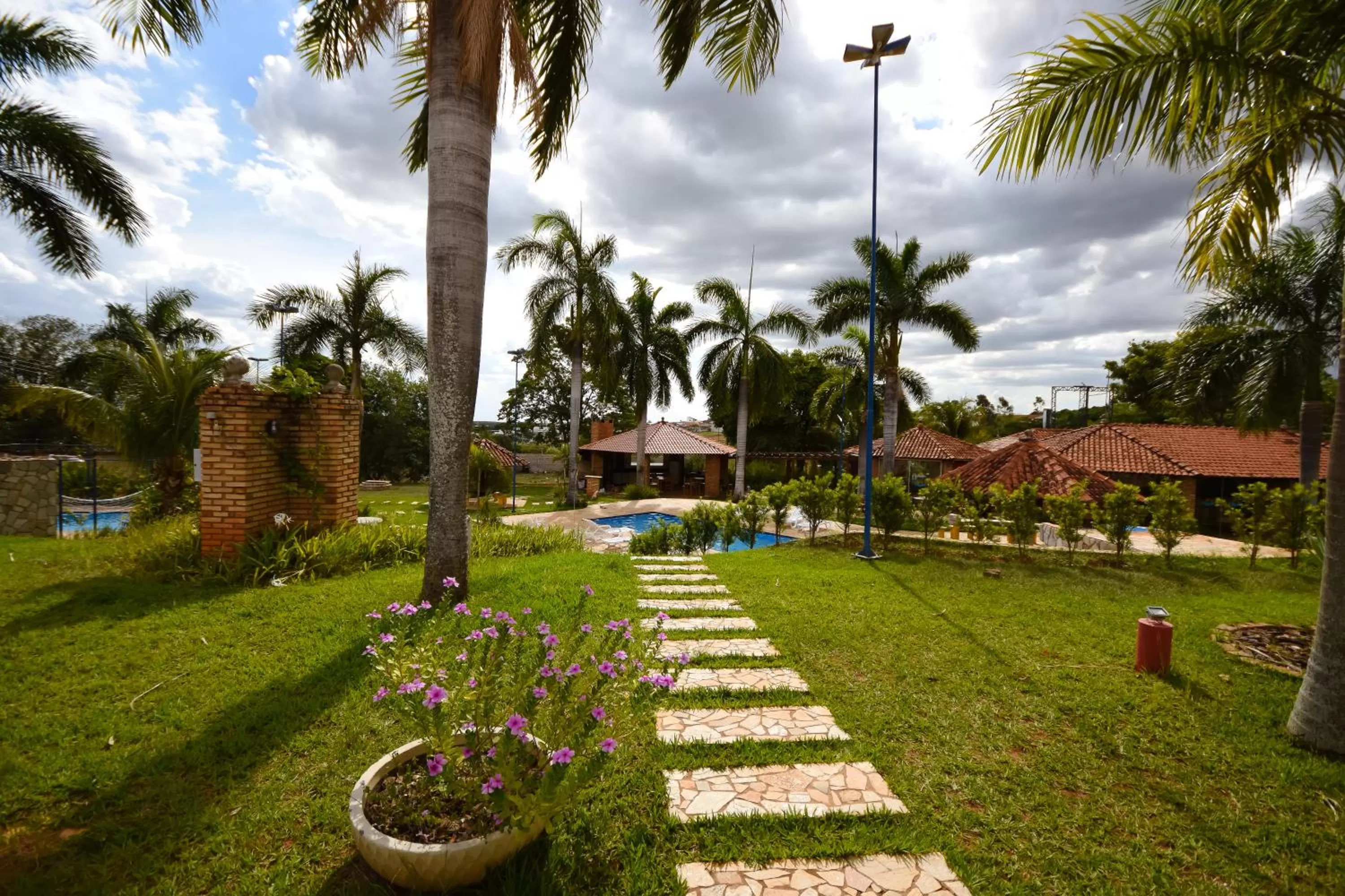 Pool view in HOTEL ABAPORU