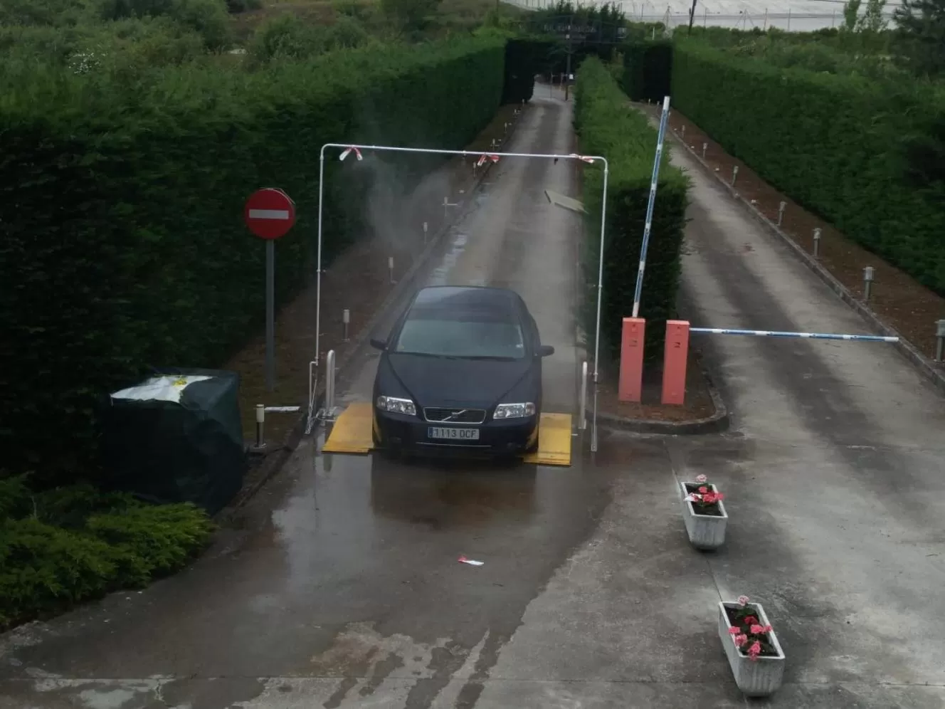 Lobby or reception in Motel Acropolis