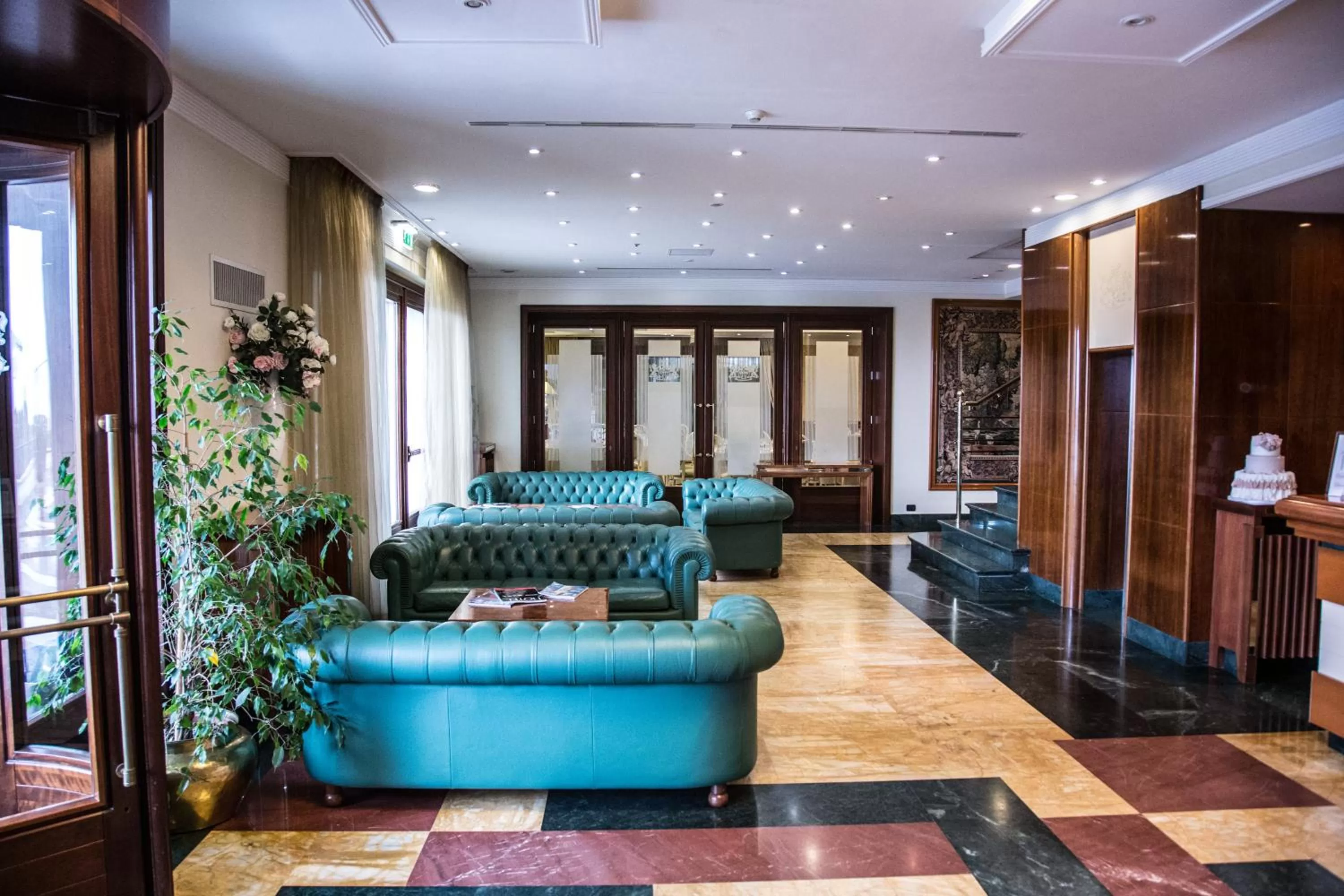 Lobby or reception in LH Hotel Domus Caesari