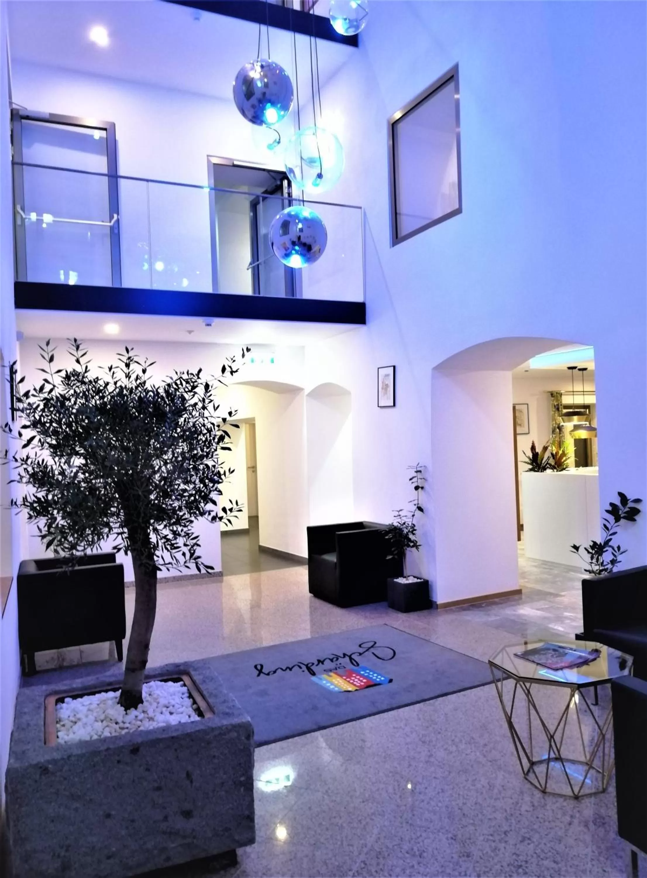 Lobby or reception, Kitchen/Kitchenette in Das Schärding