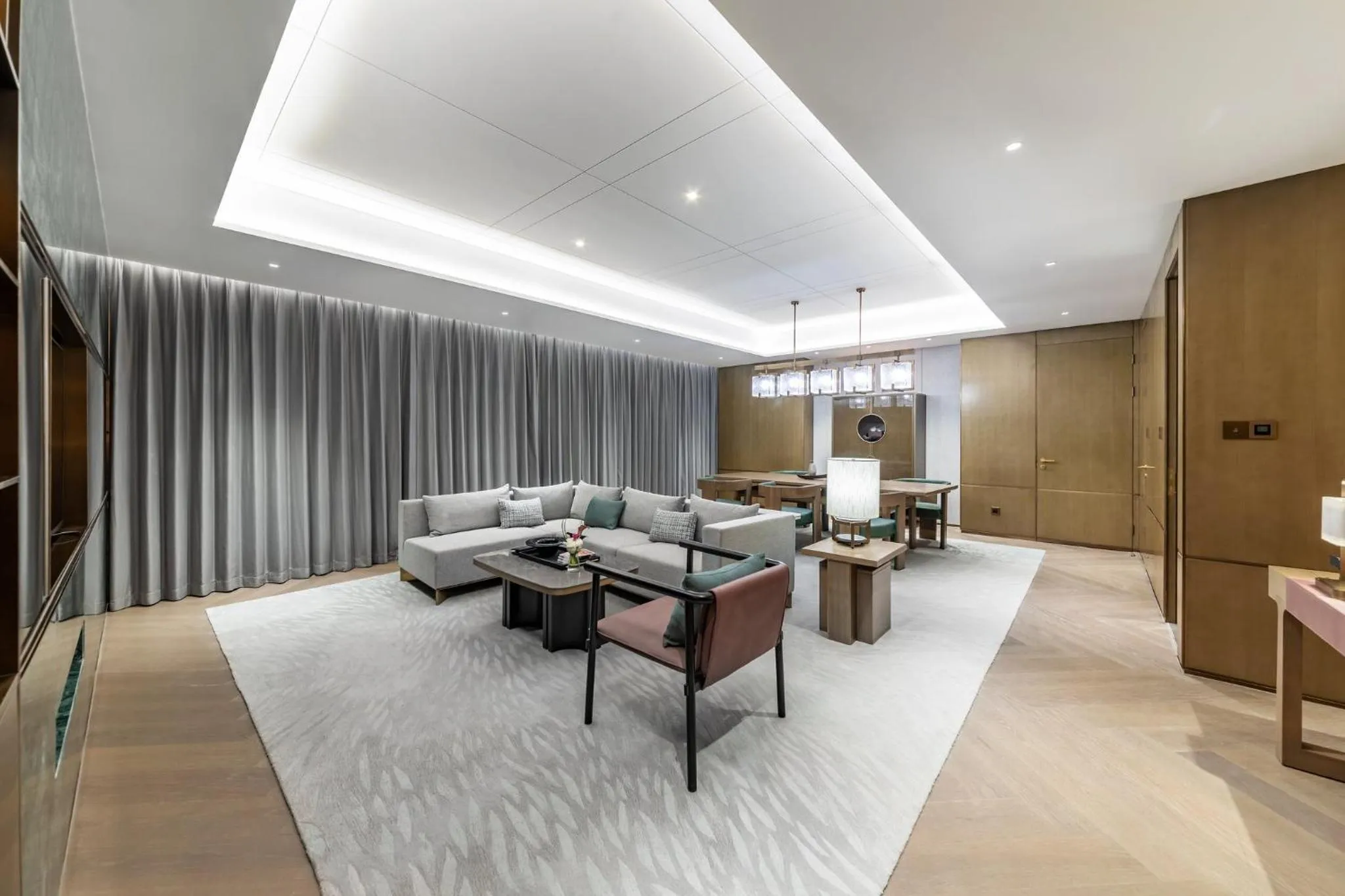 Photo of the whole room in HUALUXE Xi'an Chanba by IHG-西安浐灞华邑酒店-Near Xi'an International Convention Exhibition Center and Shopping mall and The Romantic show of Xi'an-Free Luggage Storage-English Service