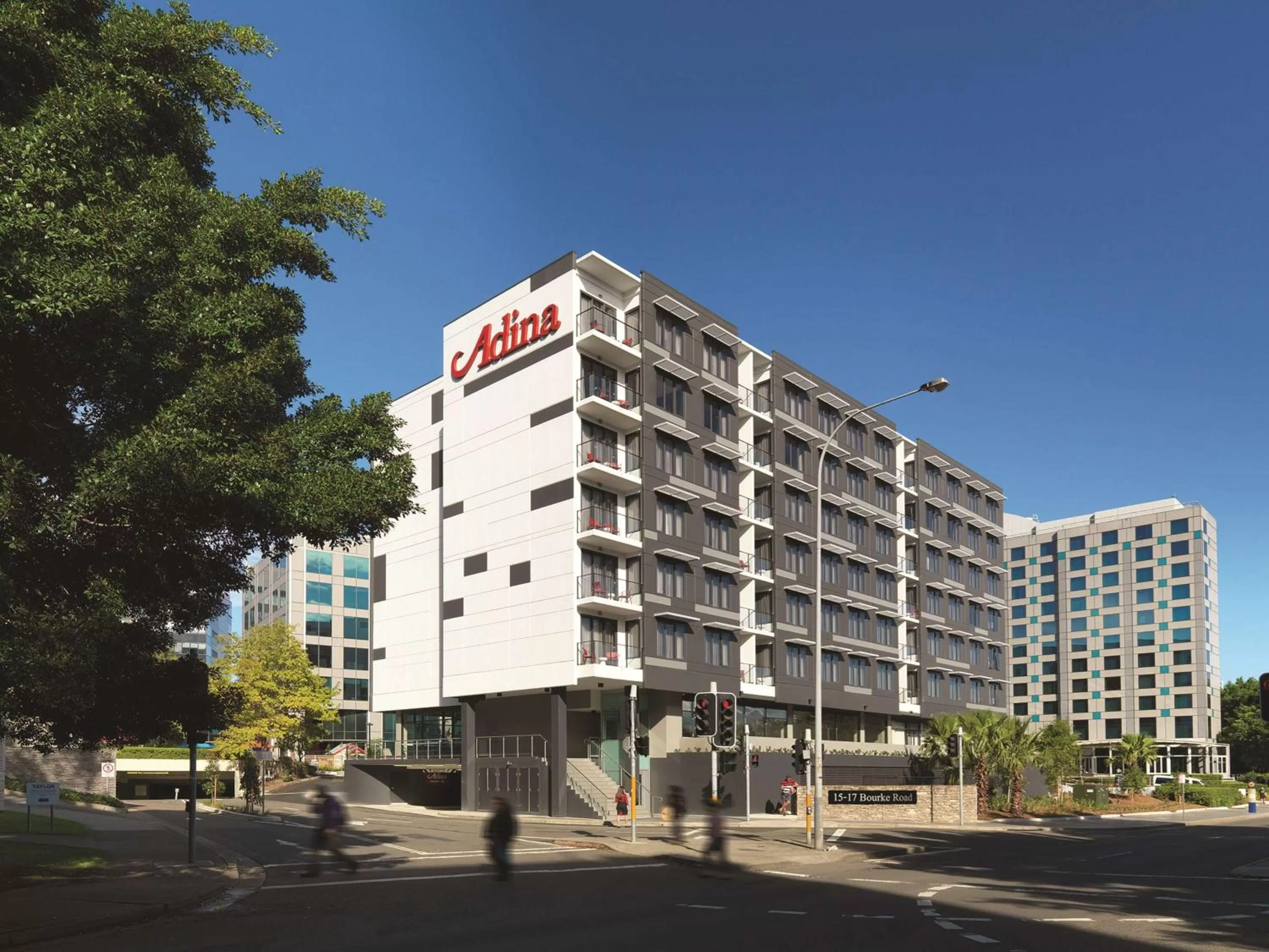 Property building in Adina Apartment Hotel Sydney Airport