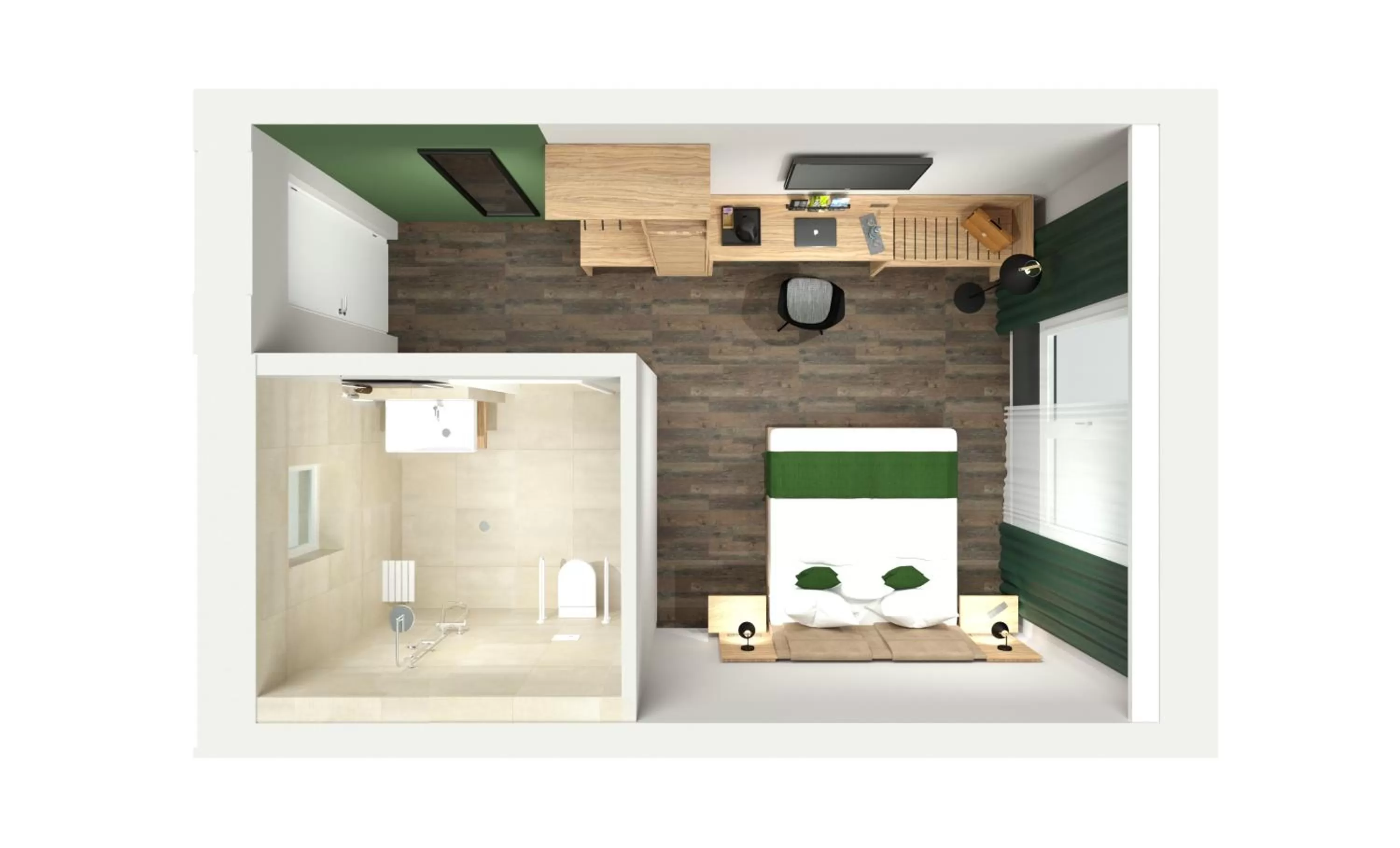 Floor plan in Trendic Hotel