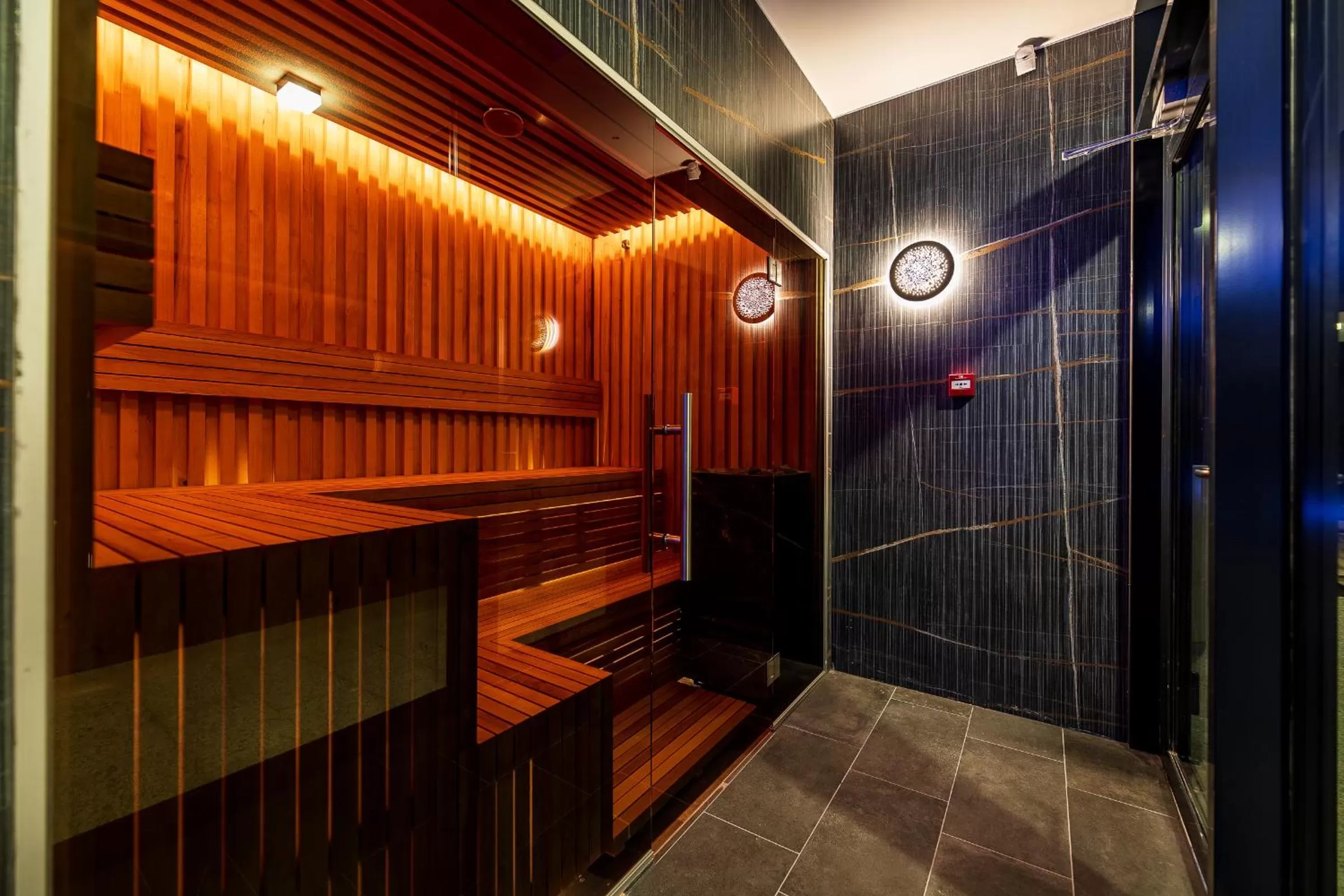 Sauna in Amsterdam Plaza Hotel & SPA
