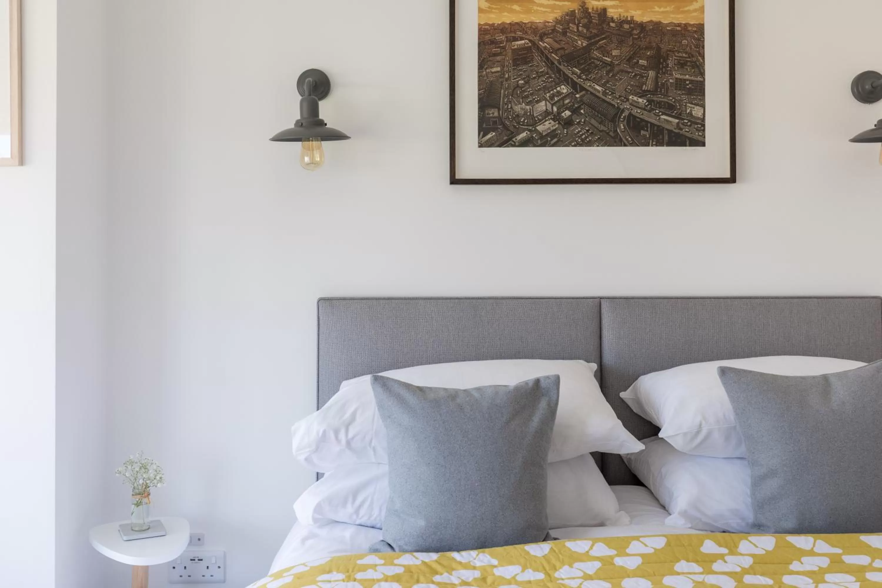 Bed in Penwyth House