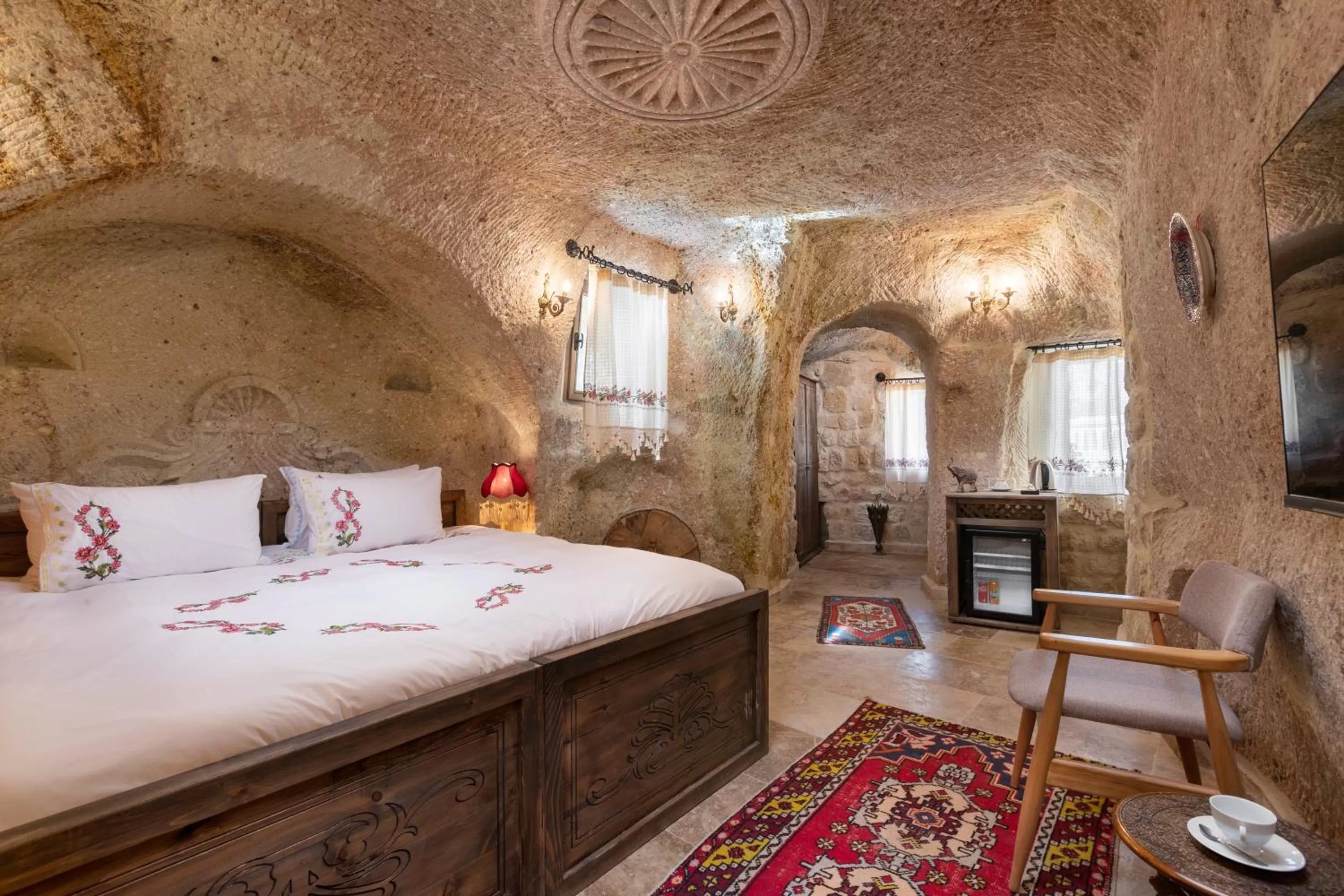 Bedroom, Bed in Kayata Cave Suites Special Class