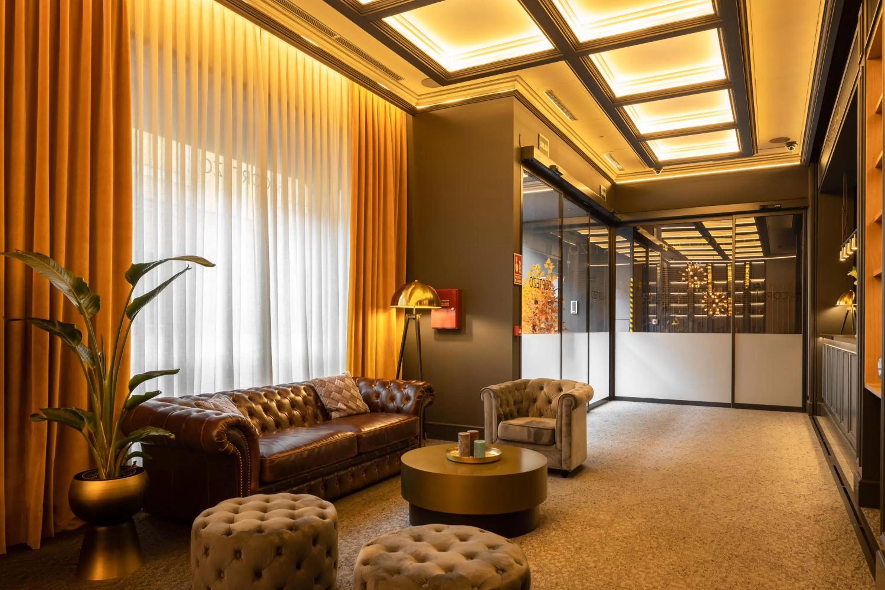 Living room in Hotel Cortezo