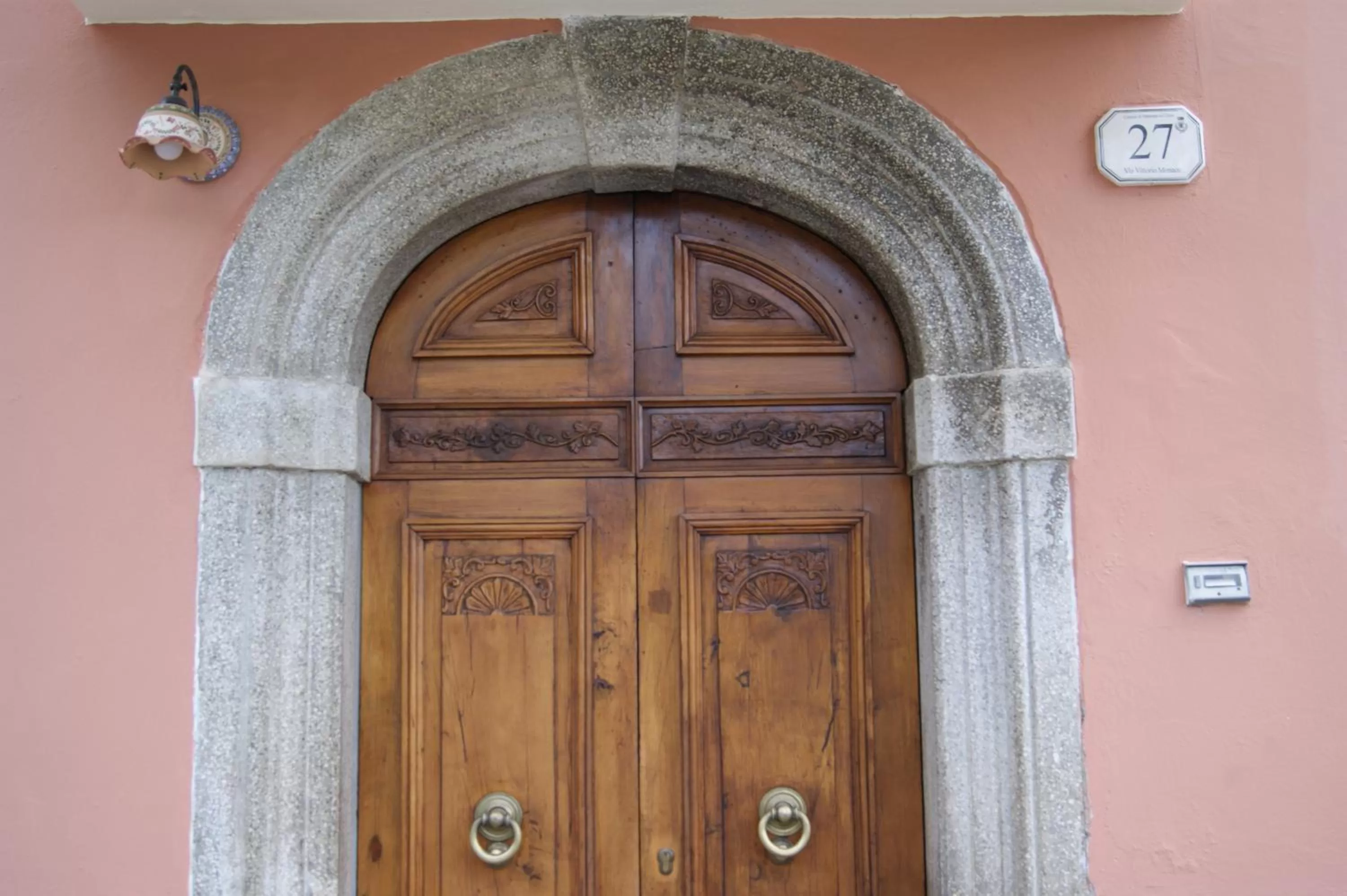 Facade/entrance in B&B Ponte Rio