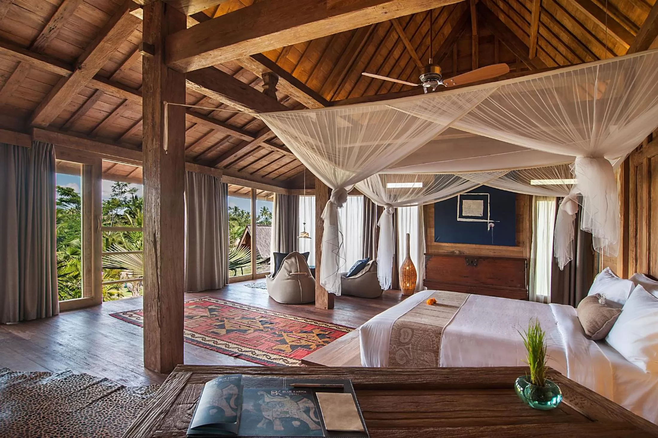 Photo of the whole room, Bed in Blue Karma Dijiwa Ubud