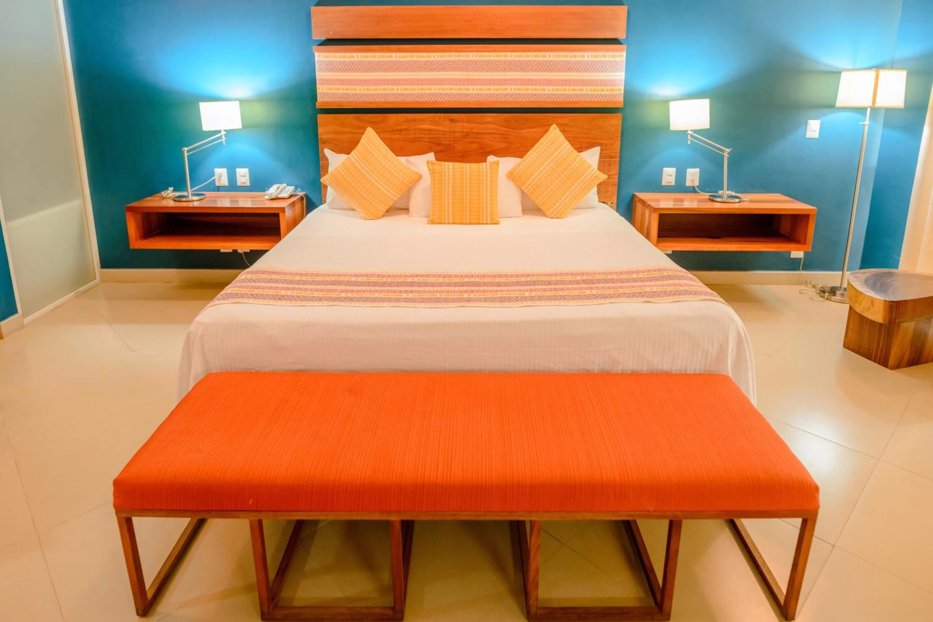 Bed in Hotel Loma Real