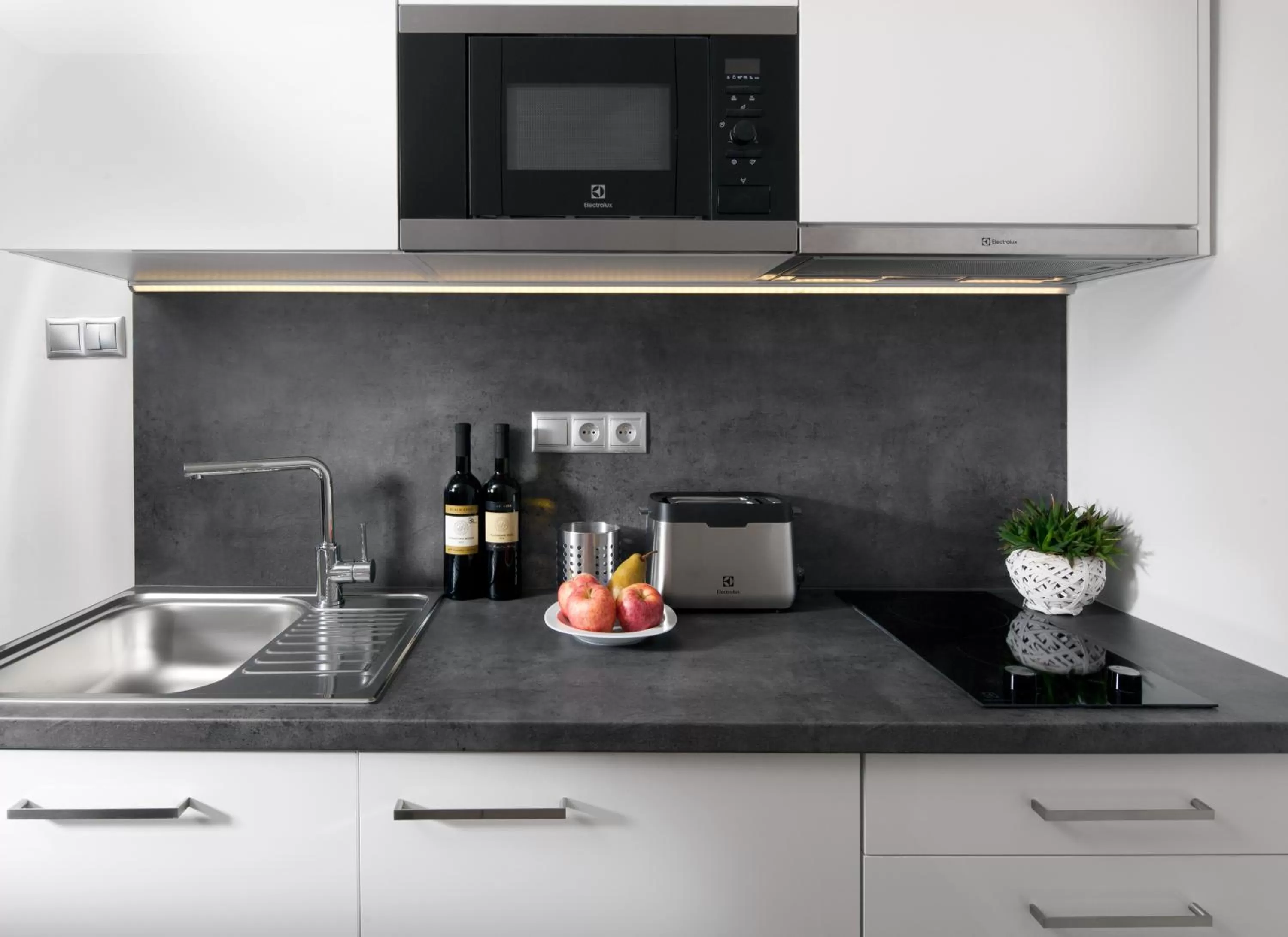 Kitchen or kitchenette in Mamaison Residence Sulekova Bratislava