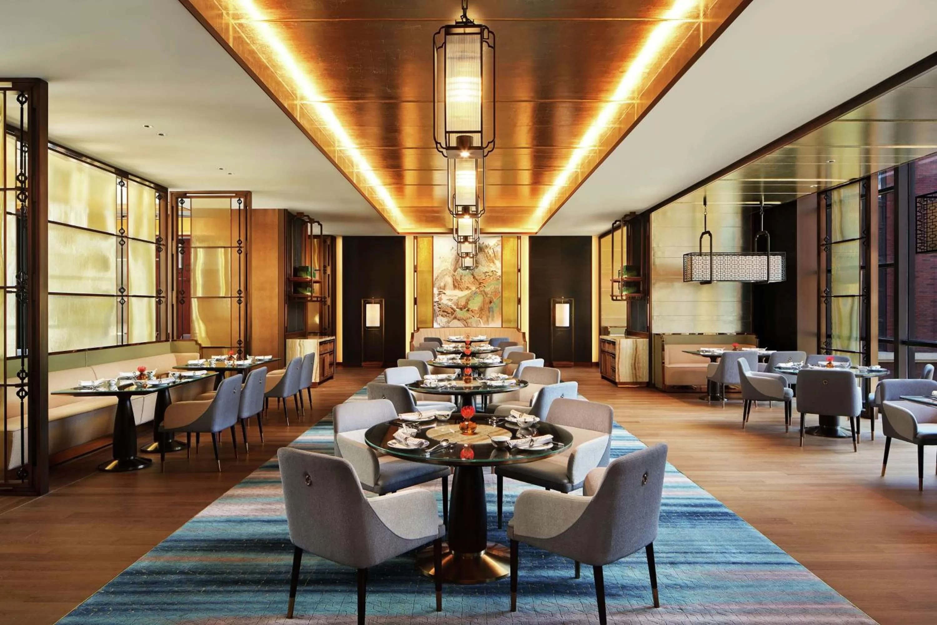 Dining area in Conrad Tianjin