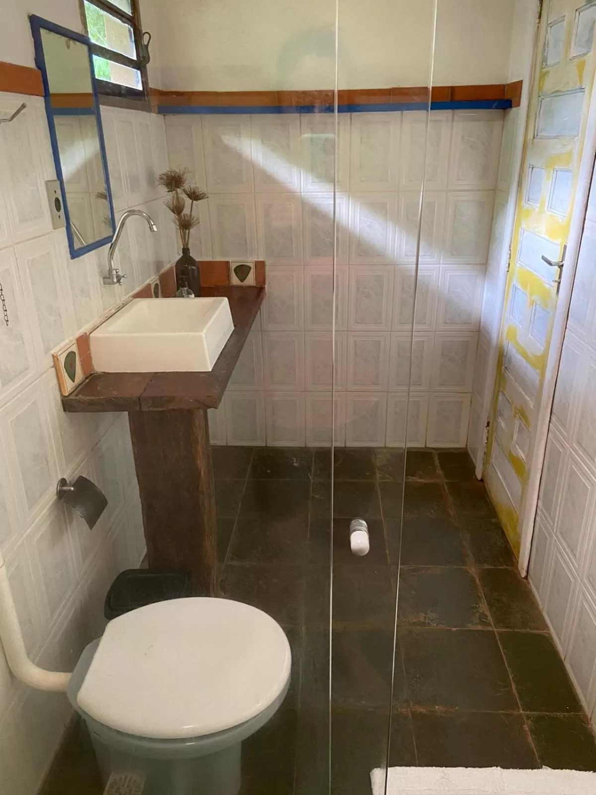 Toilet in Pousada das Brumas