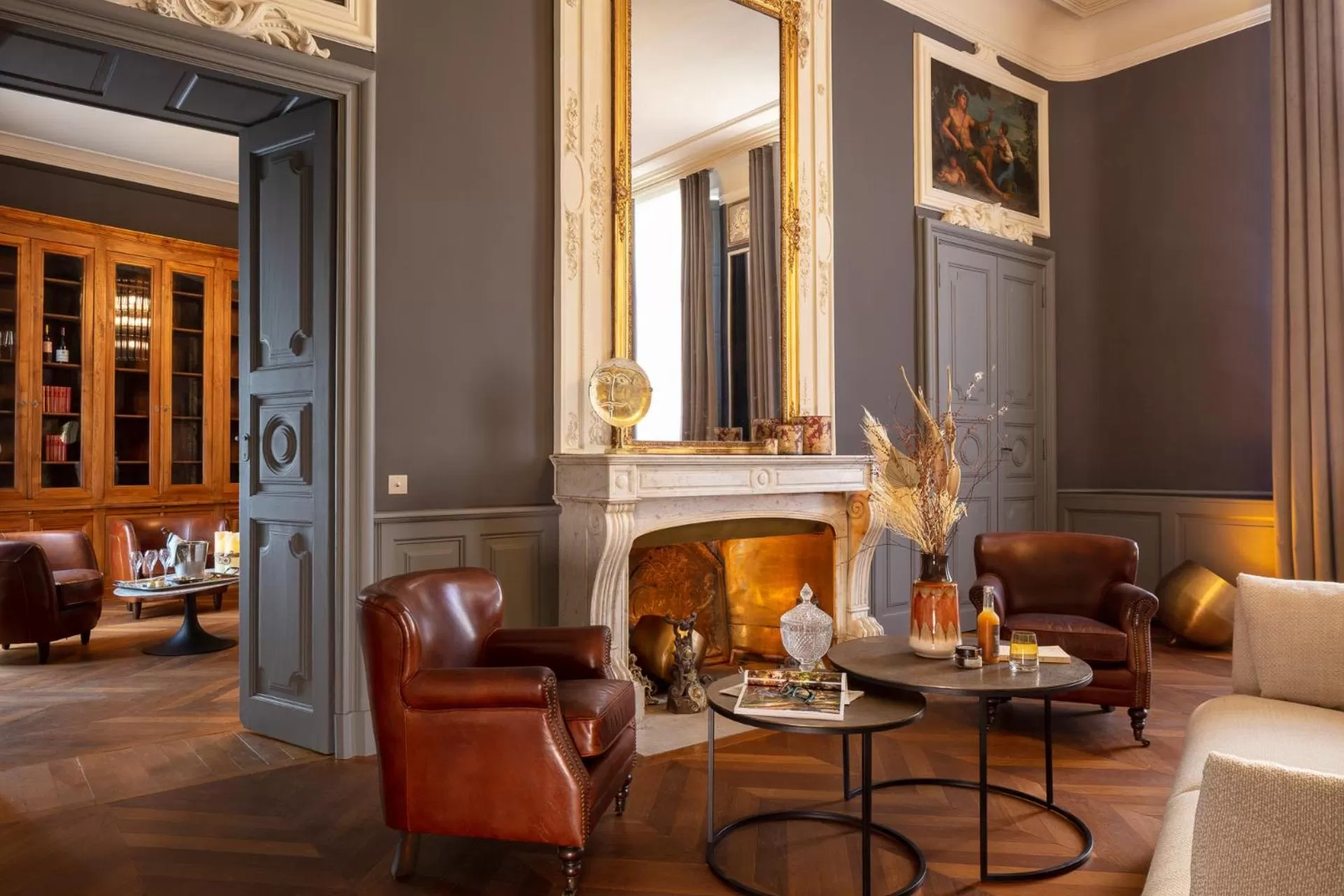 Living room in Margaret - Hôtel Chouleur