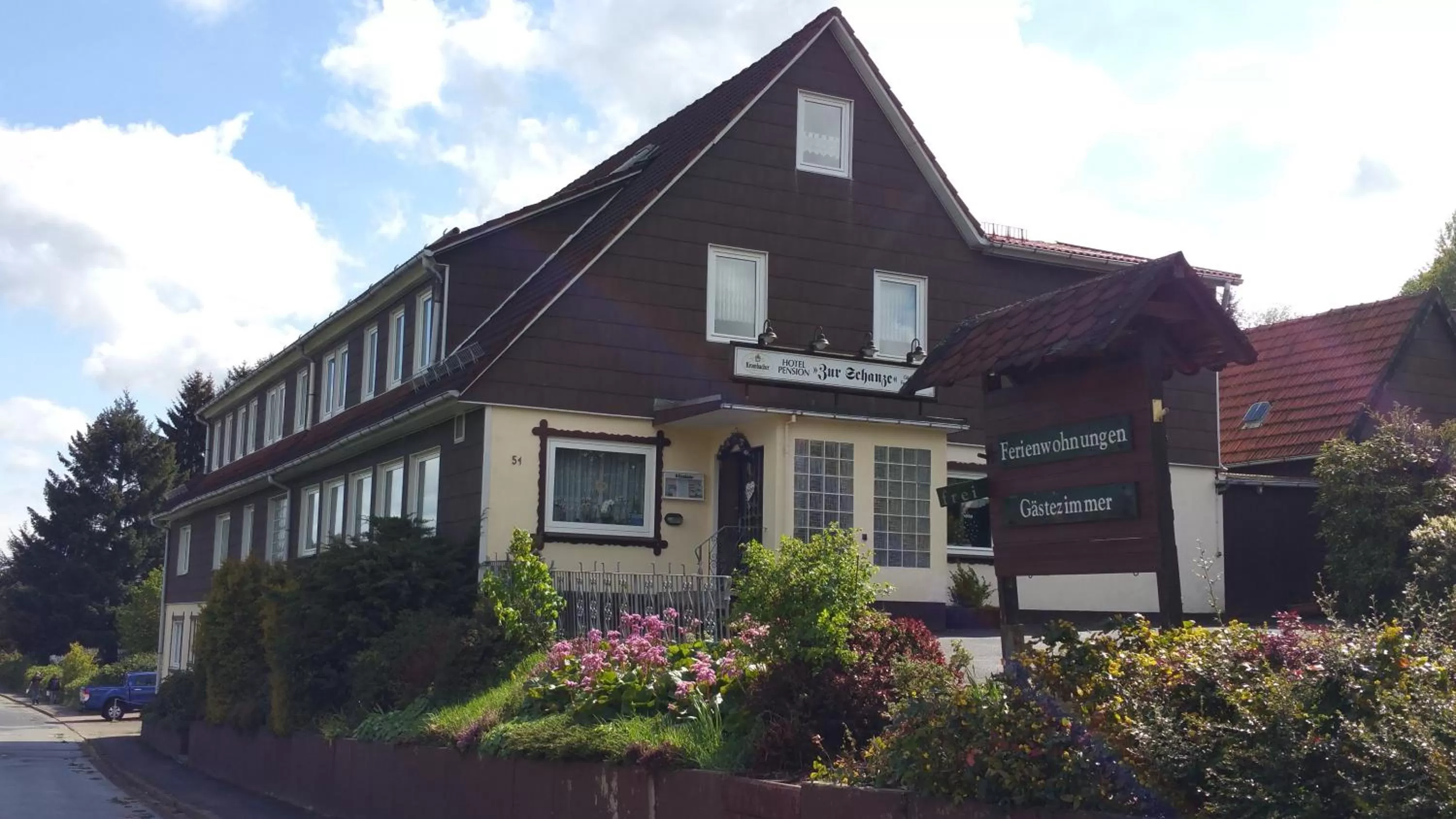 Facade/entrance in Hotel Zur Schanze