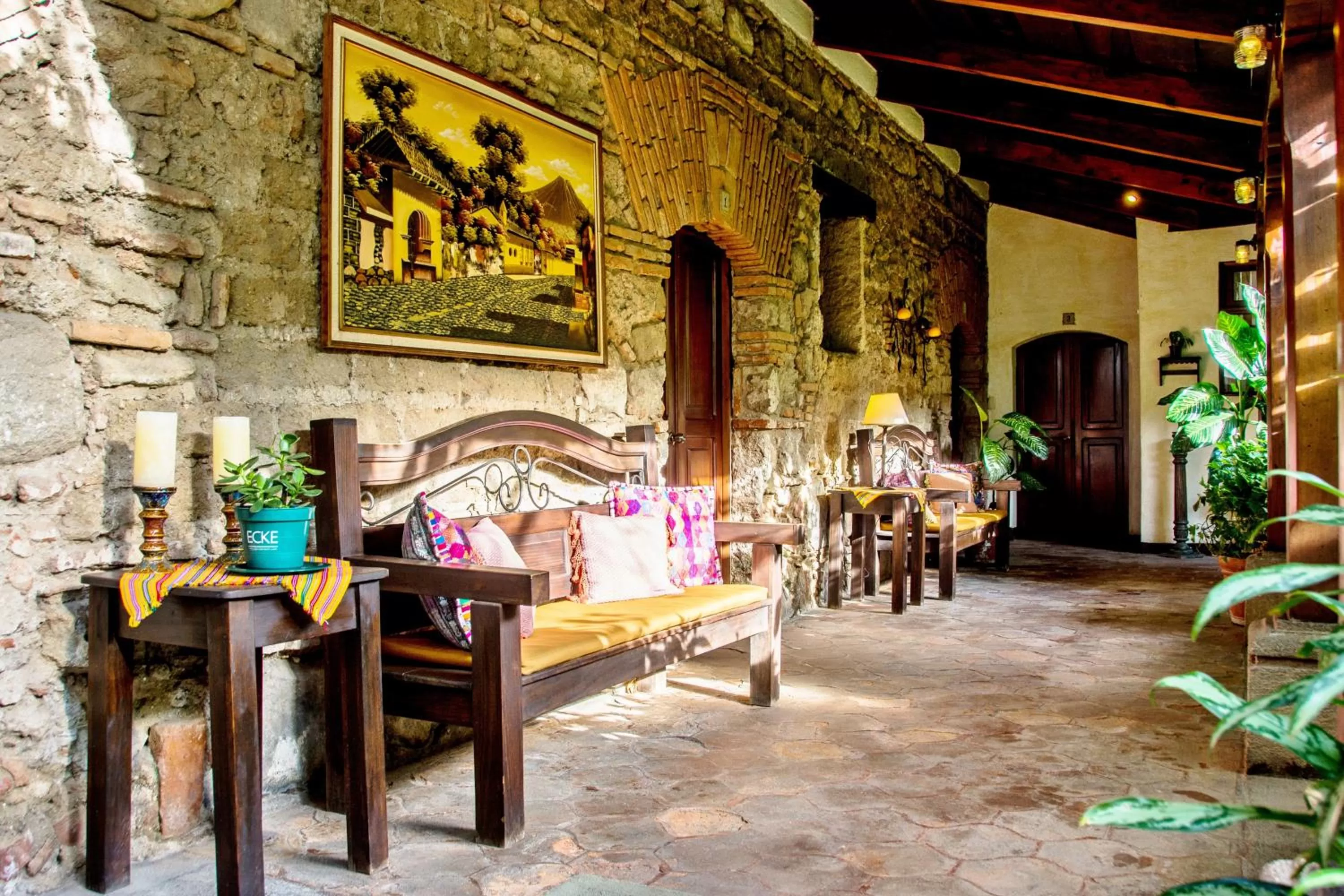 Patio in Hotel Casa del Parque by AHS