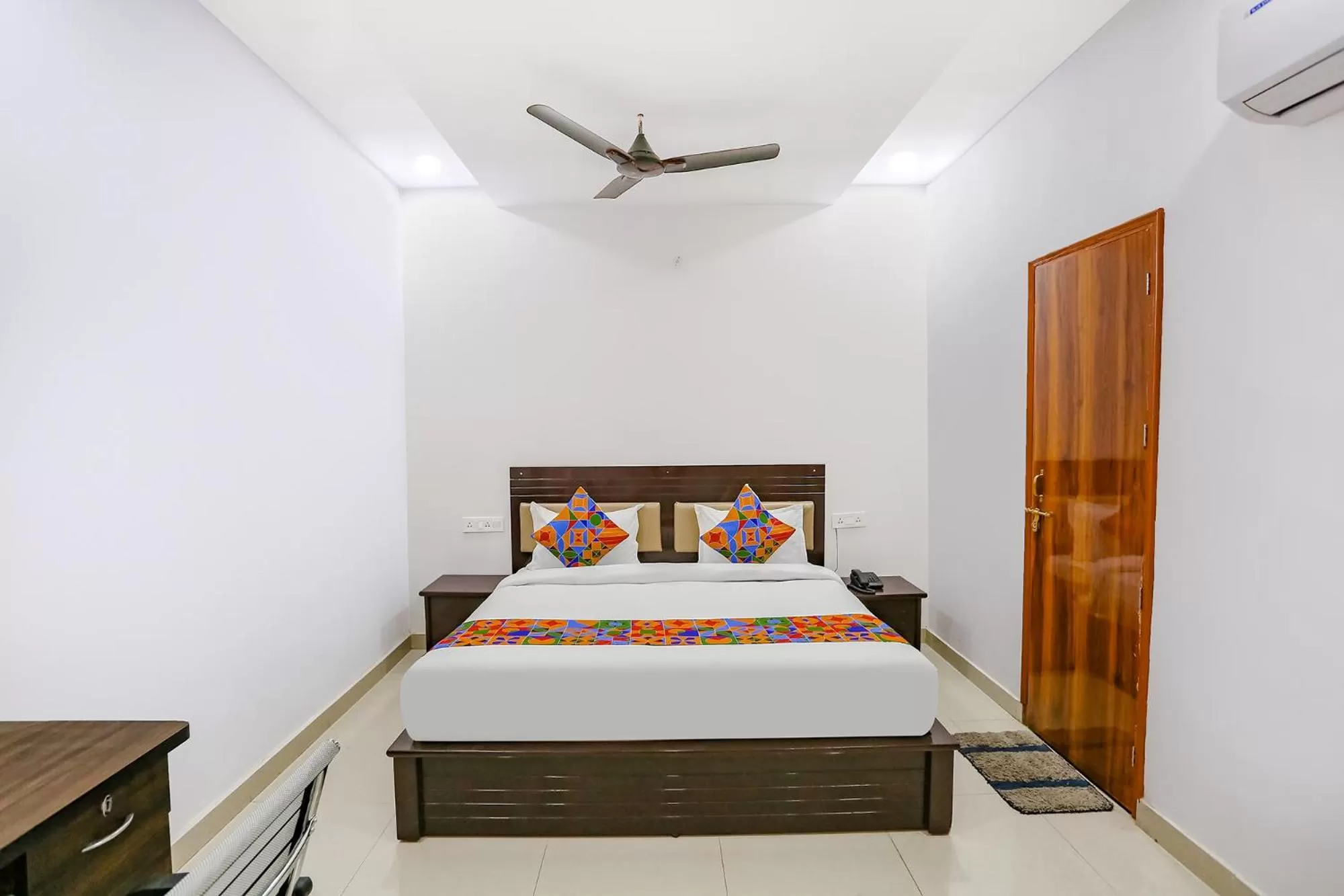 Bed in FabHotel KS Grand