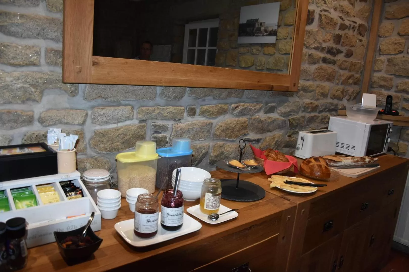 Buffet breakfast in Ker-Loën