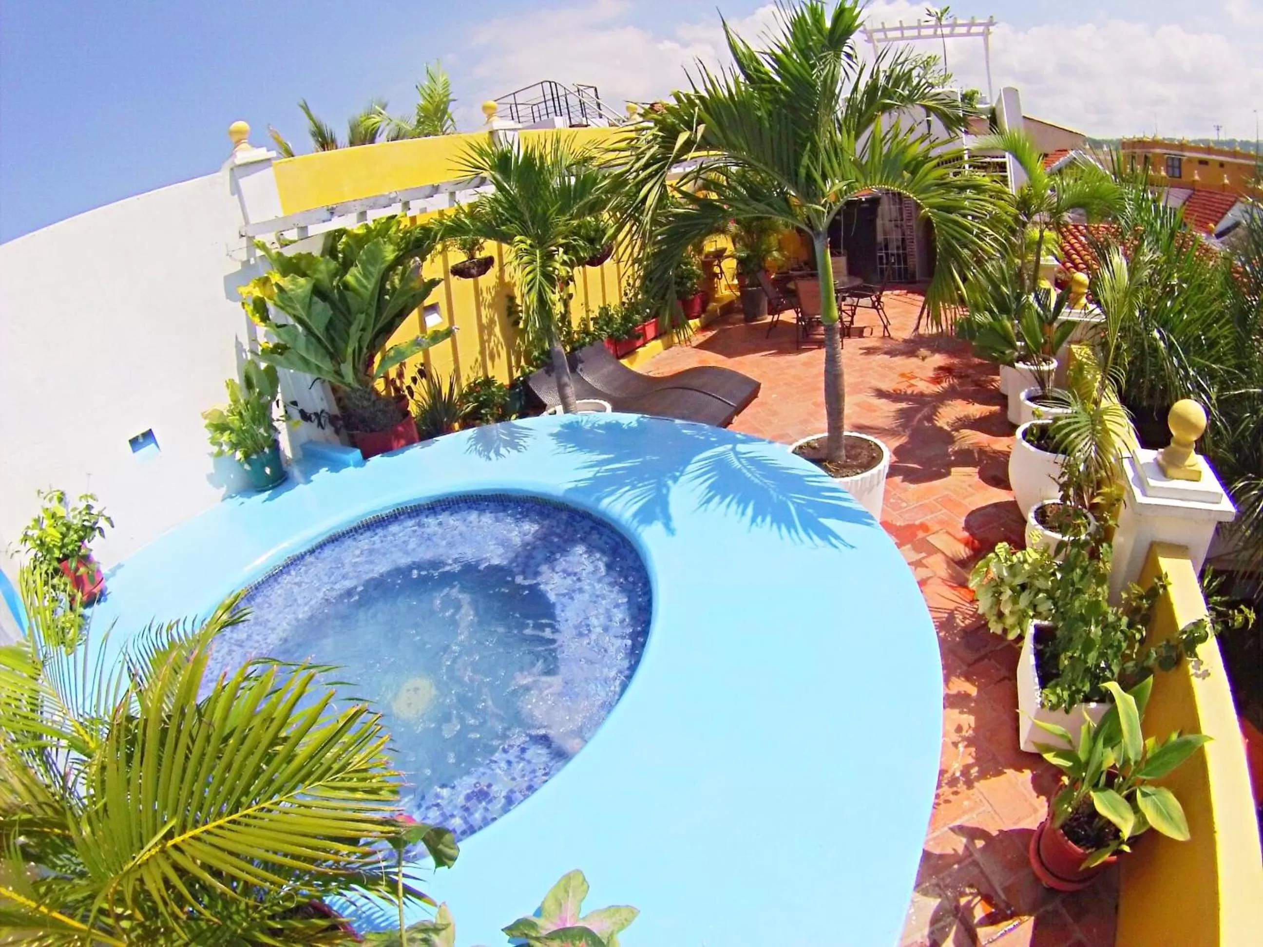Balcony/Terrace, Pool View in Hotel Casa Gloria Boutique