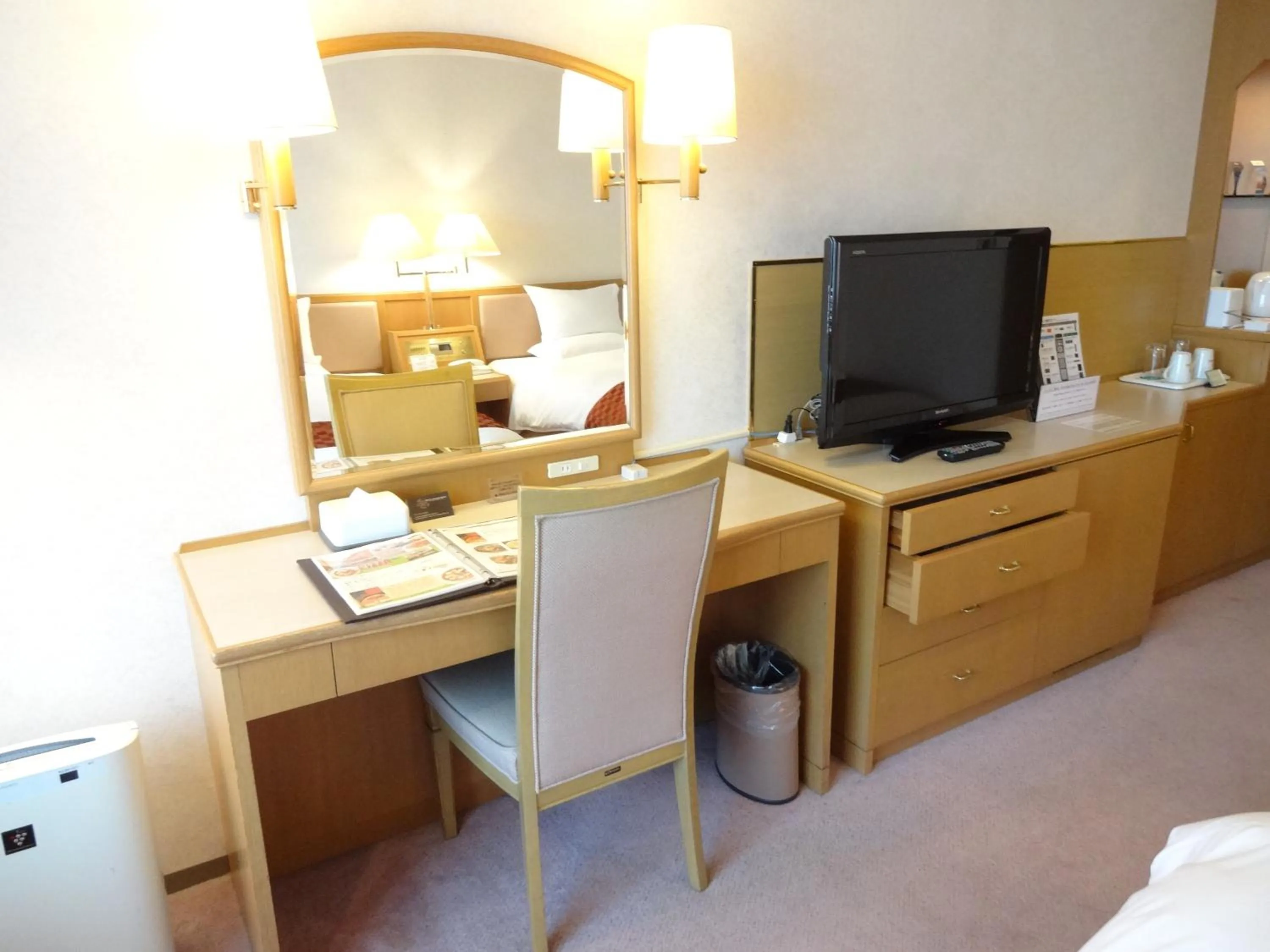 Decorative detail in Hotel Higashinihon Utsunomiya