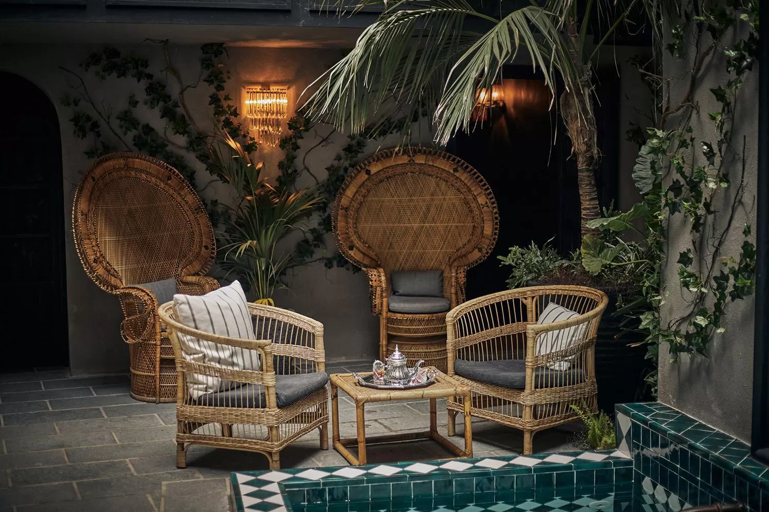 Patio in Palma Riad - Adults Only