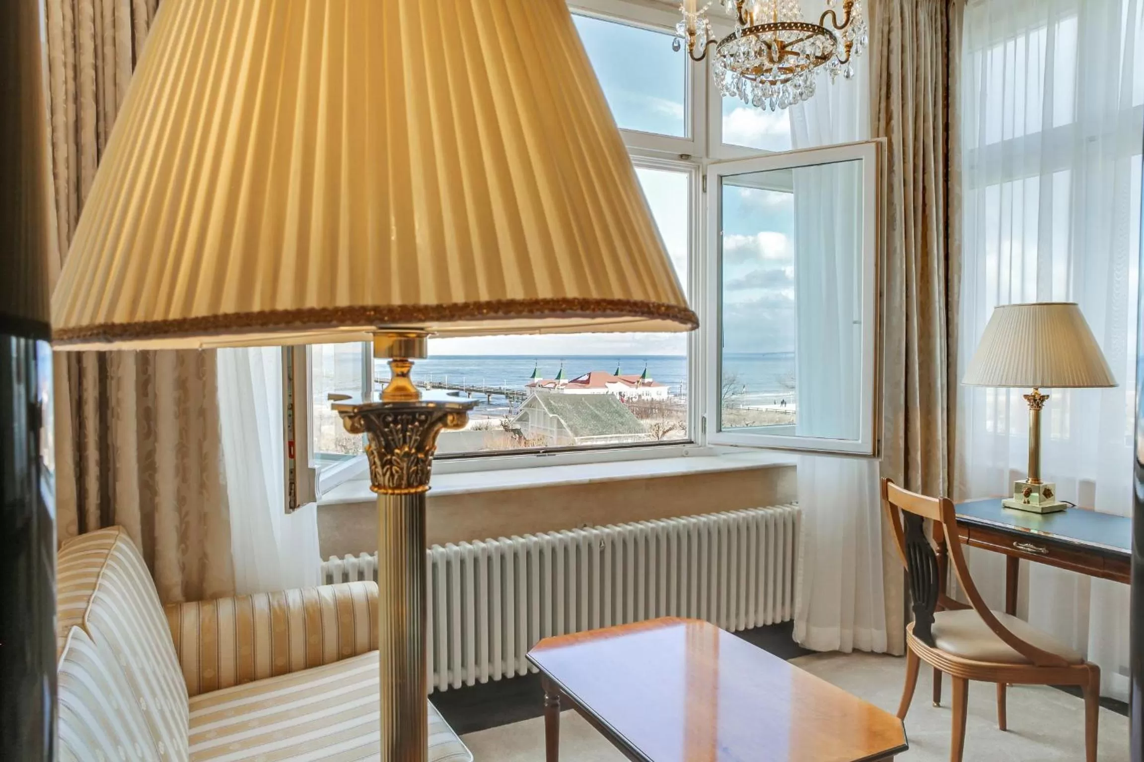 Sea view in SEETELHOTEL Ahlbecker Hof das elegante Traditionshotel & ruhiger Rückzugsort an der Ostsee