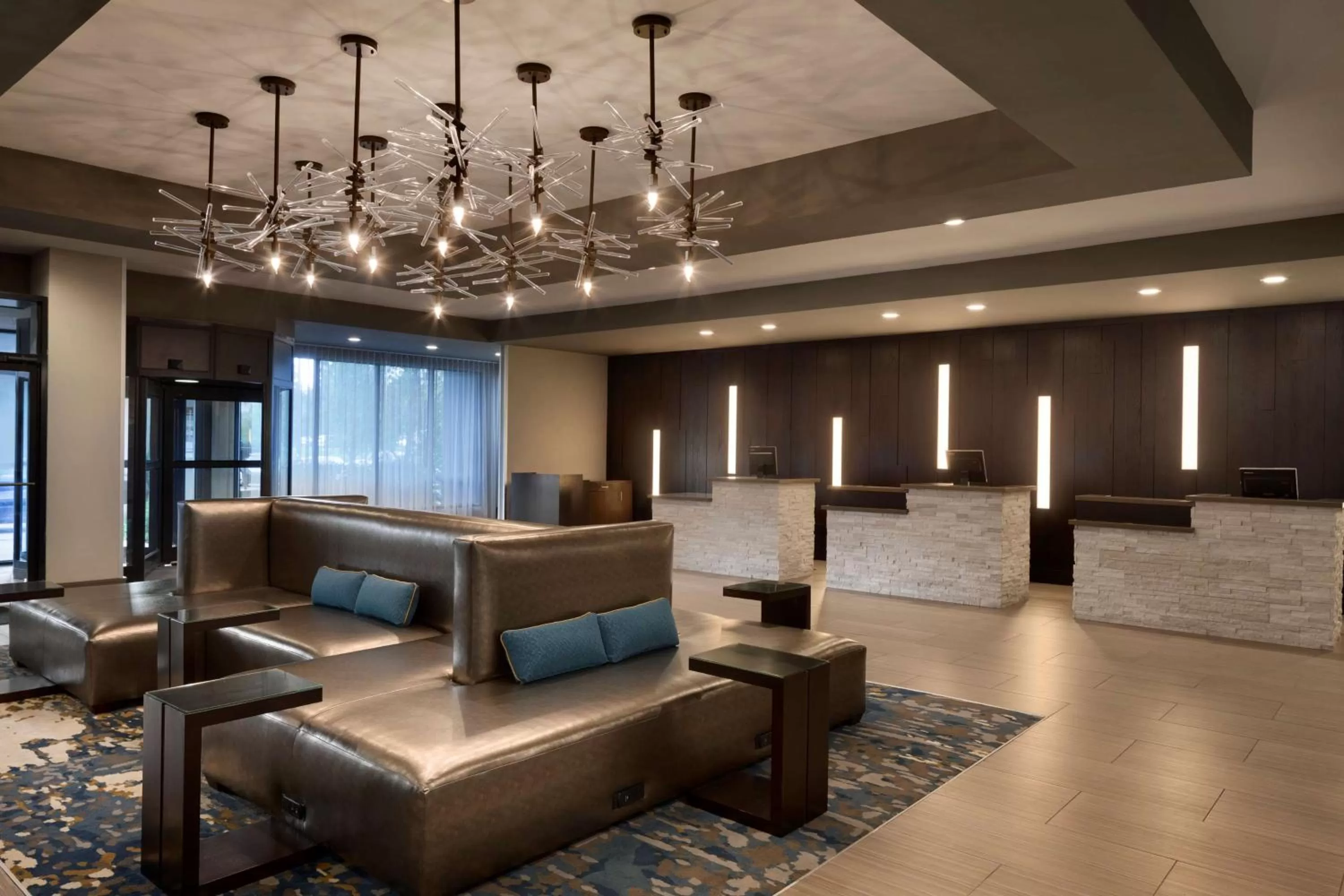 Lobby or reception in Embassy Suites by Hilton Columbus