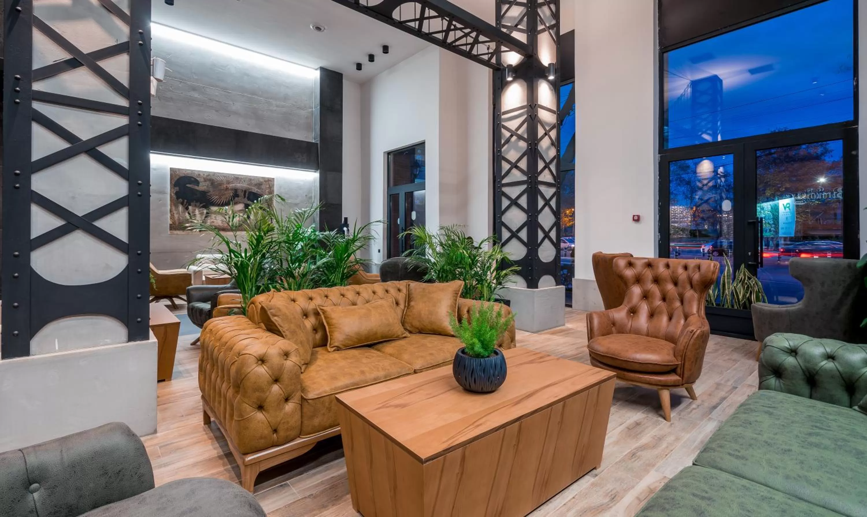 Lobby or reception in Bridge Hotel