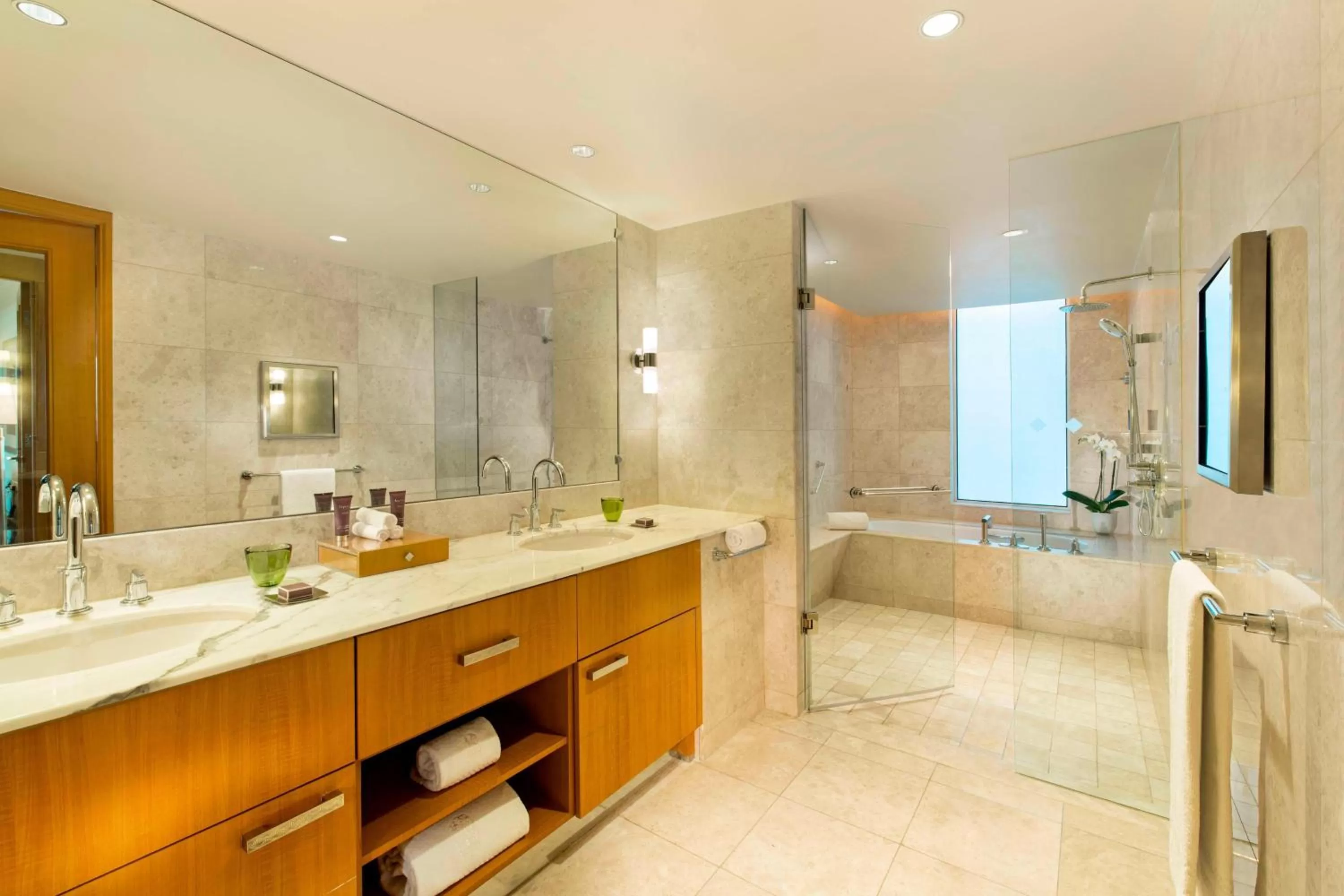 Bathroom in The Ritz-Carlton, Dubai International Financial Centre