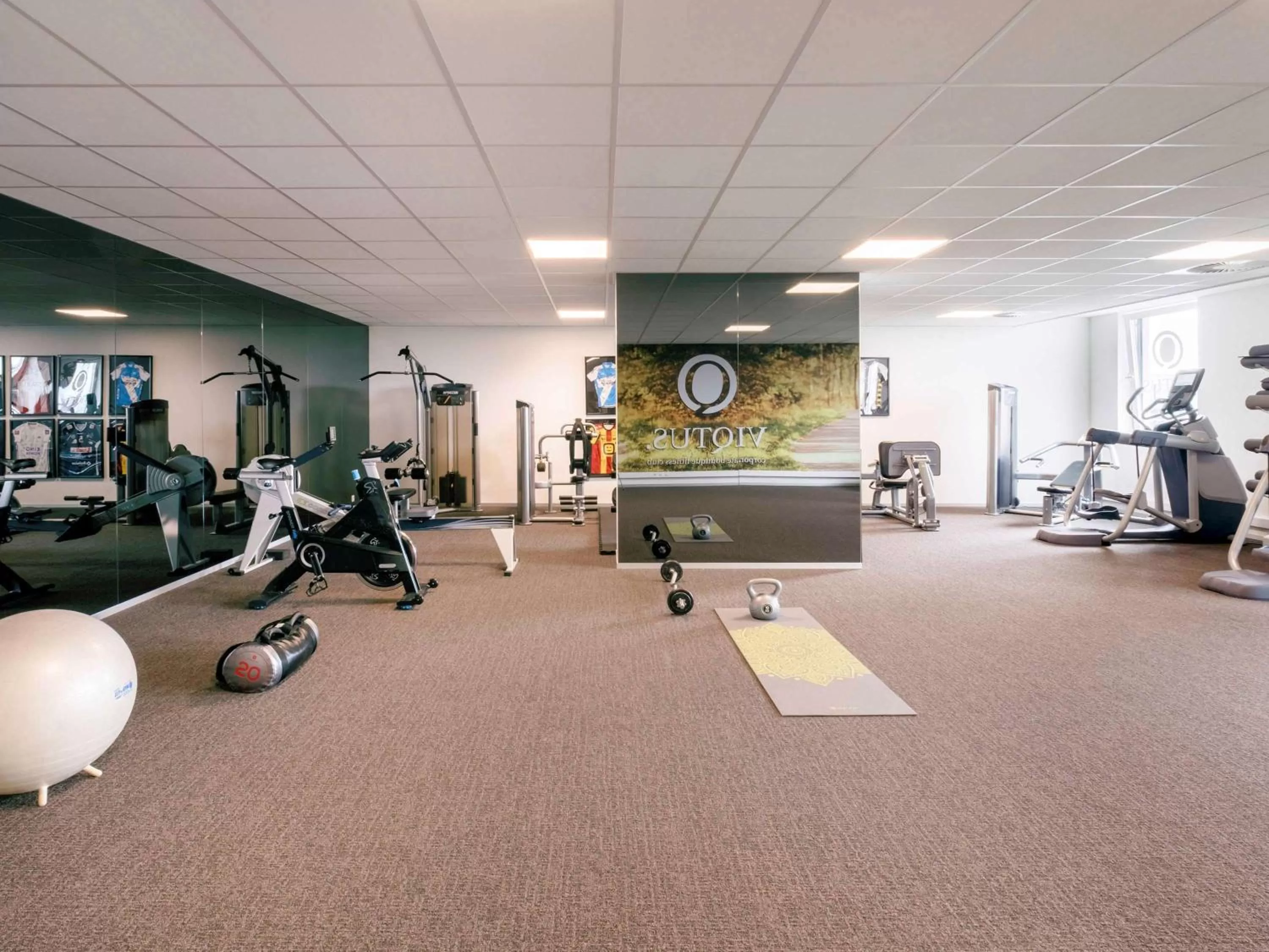 Fitness centre/facilities in Mercure Roeselare