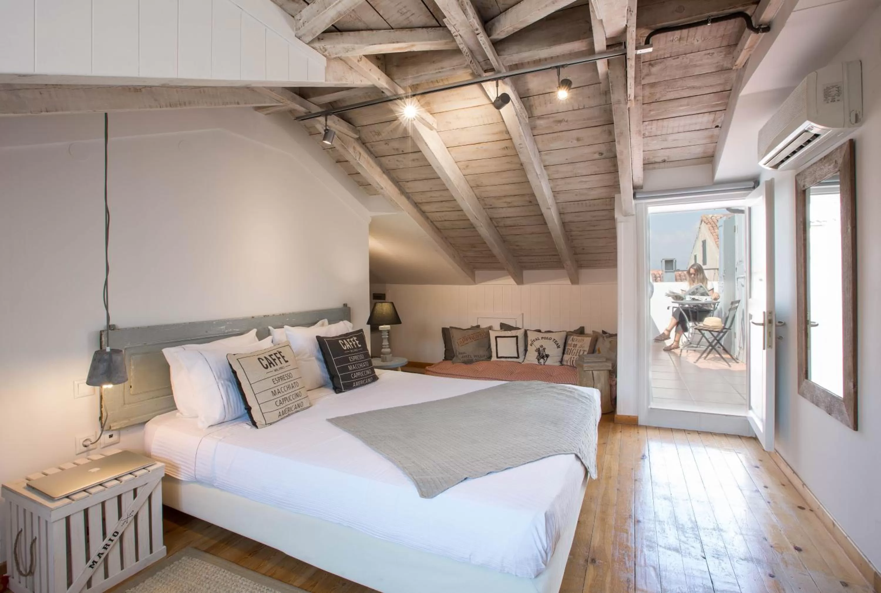 Deluxe Loft with balcony and Partial Sea View Amymone (3rd floor) - single occupancy in Amymone and Adiandi