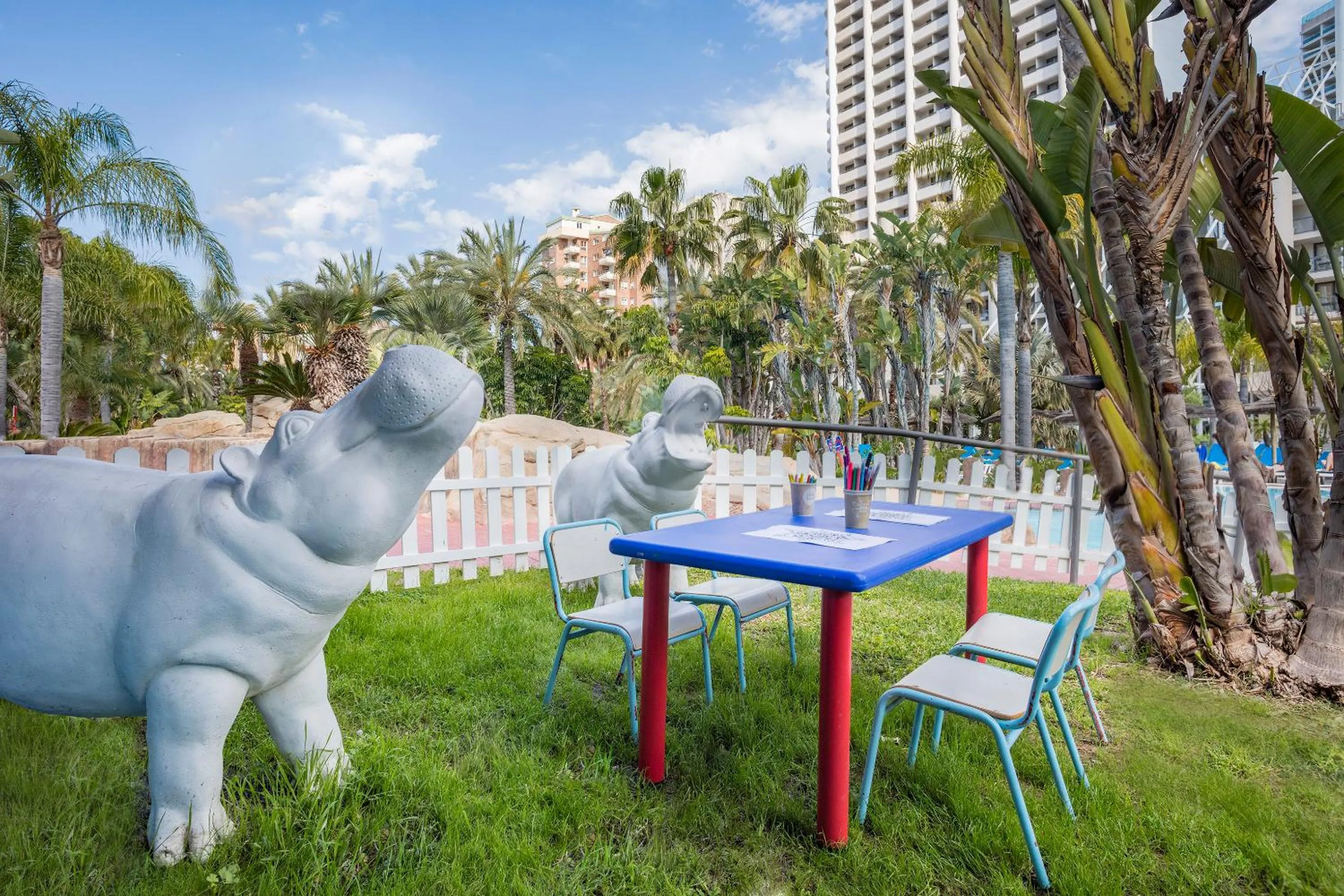 Garden in Melia Benidorm