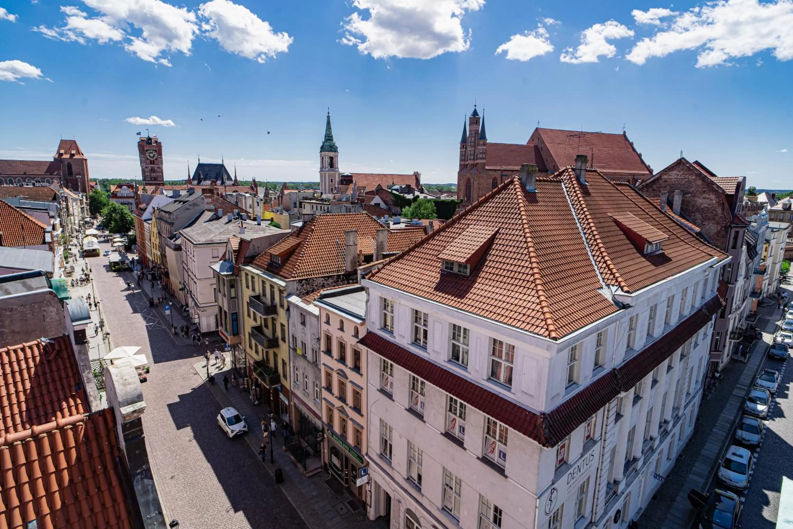 City view in Hotel Polonia