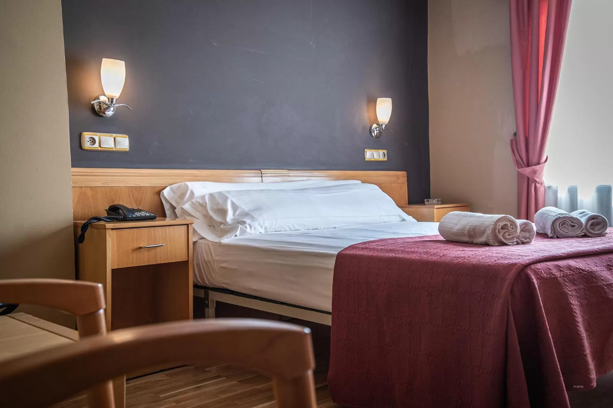 Bedroom, Bed in Hotel Silva