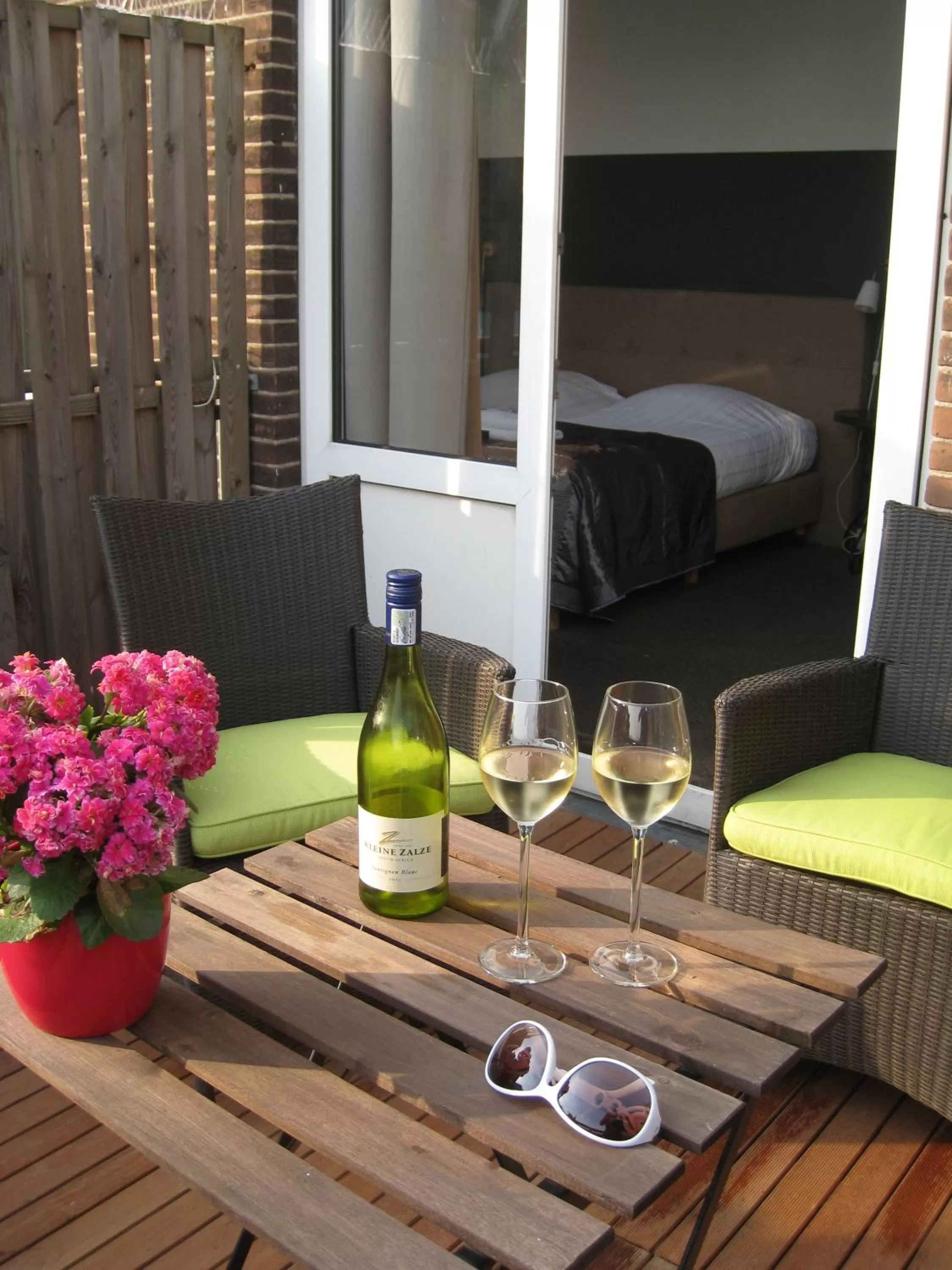 Balcony/Terrace in Bed & Breakfast Hotel Malts