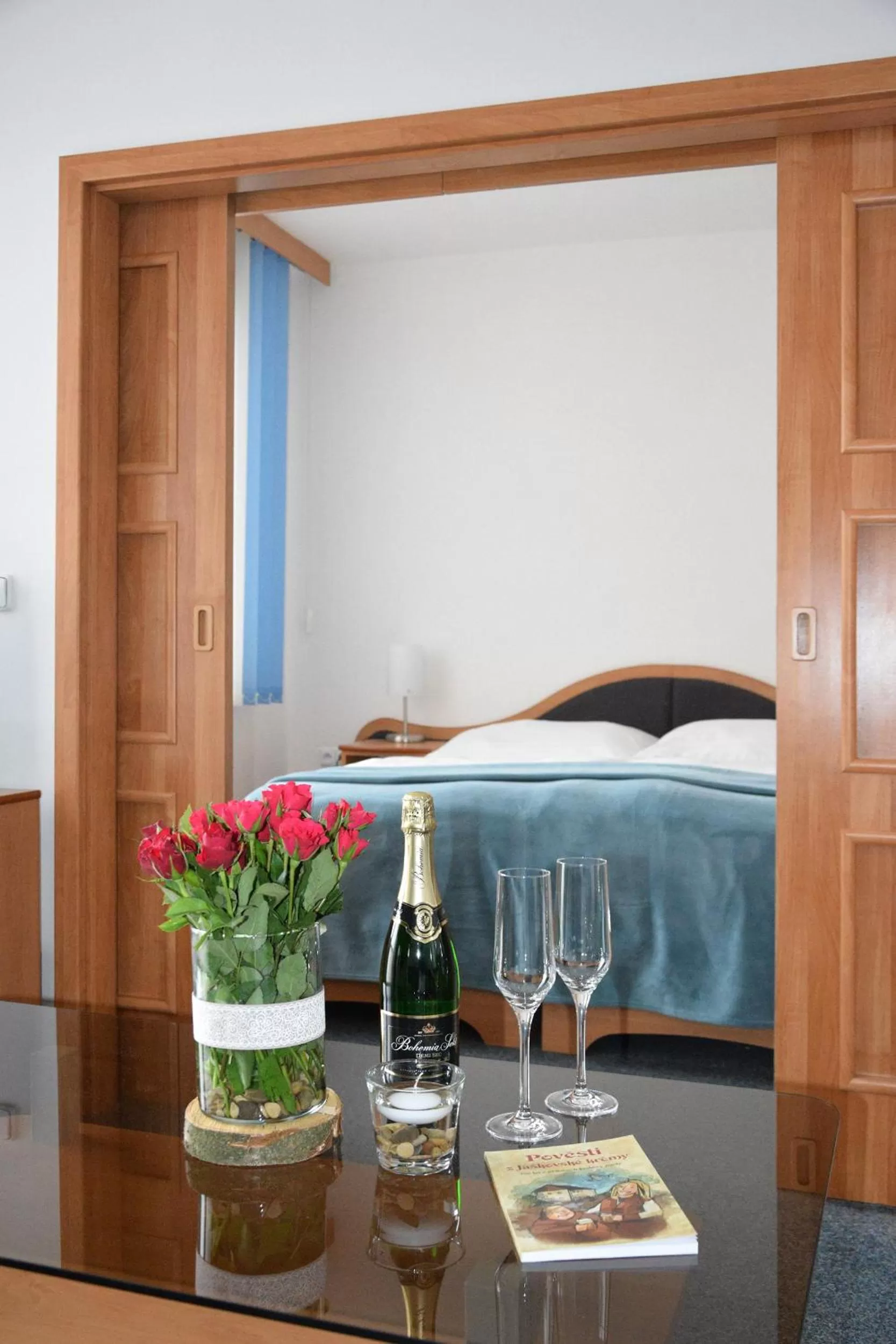 Bed in Hotel Jaškovská Krčma