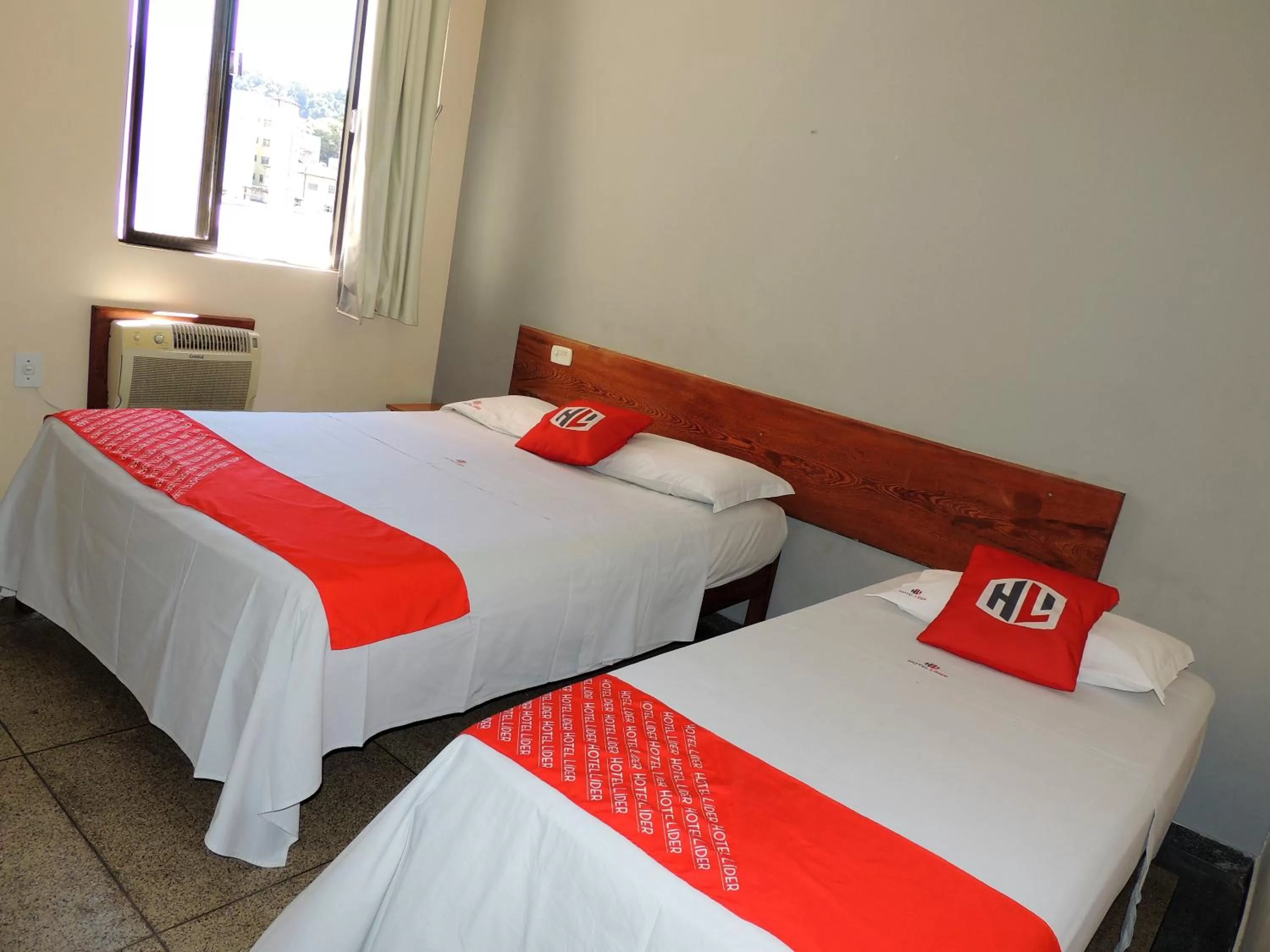 Bedroom, Bed in Hotel Líder