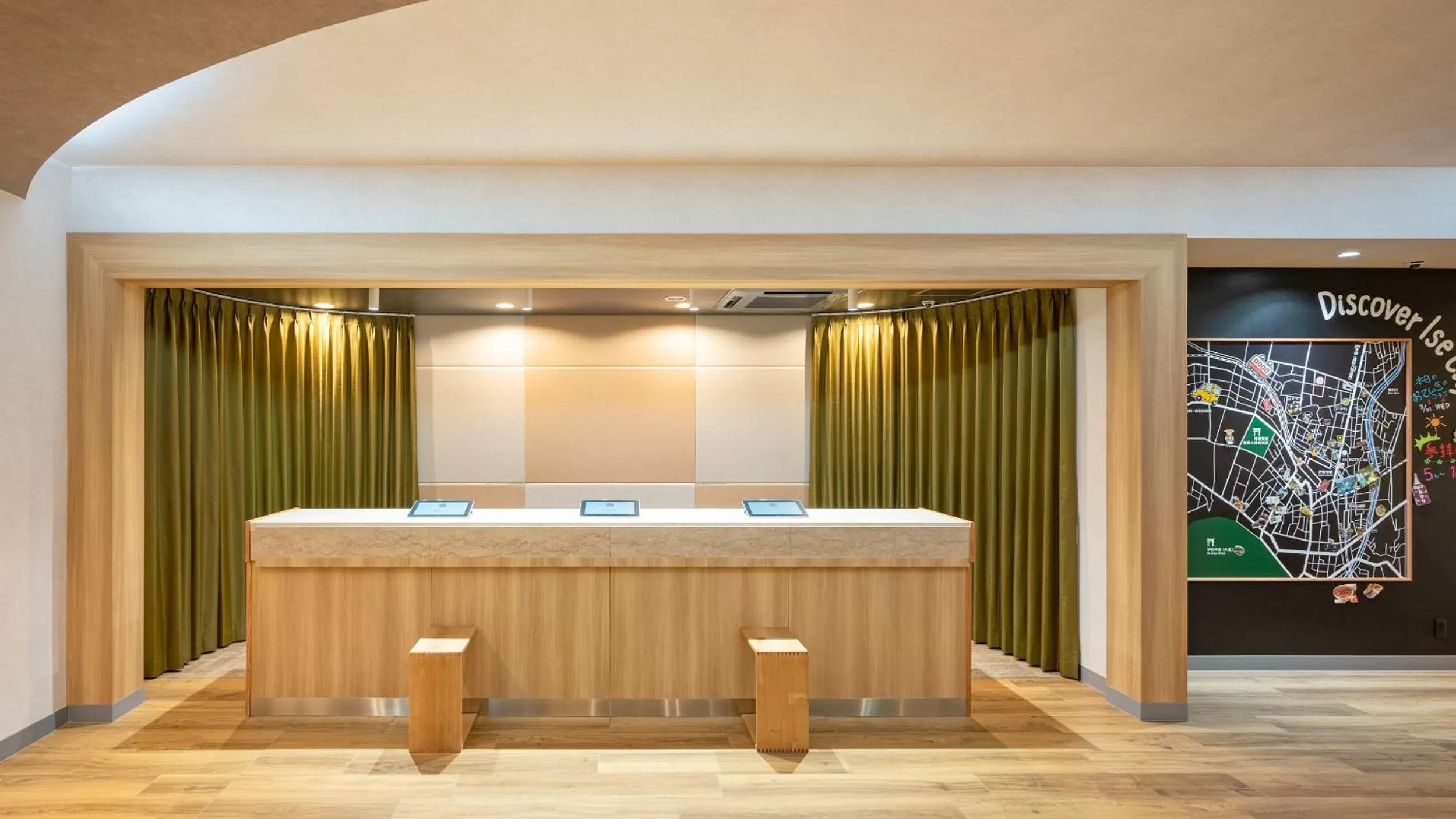 Lobby or reception in EN HOTEL Ise