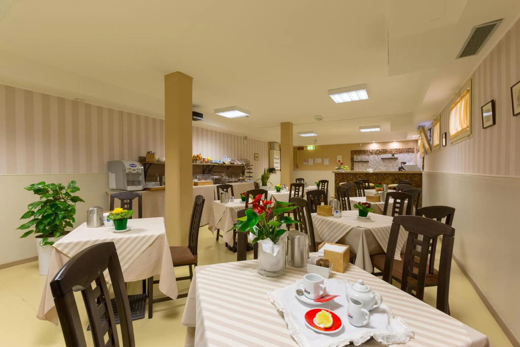 Continental breakfast in Hotel La Campagnola